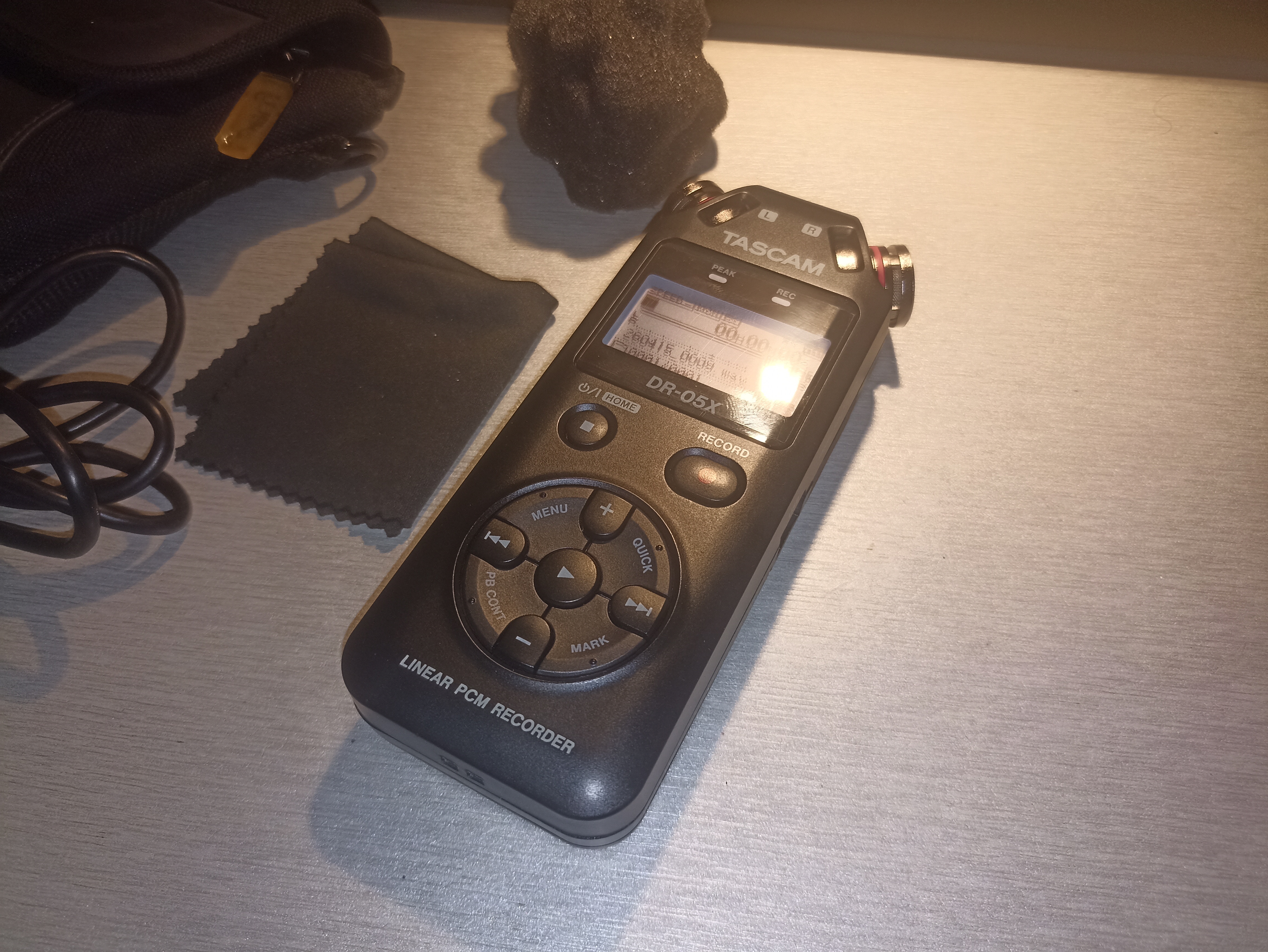 Tascam Dr-05X et Accessoire 