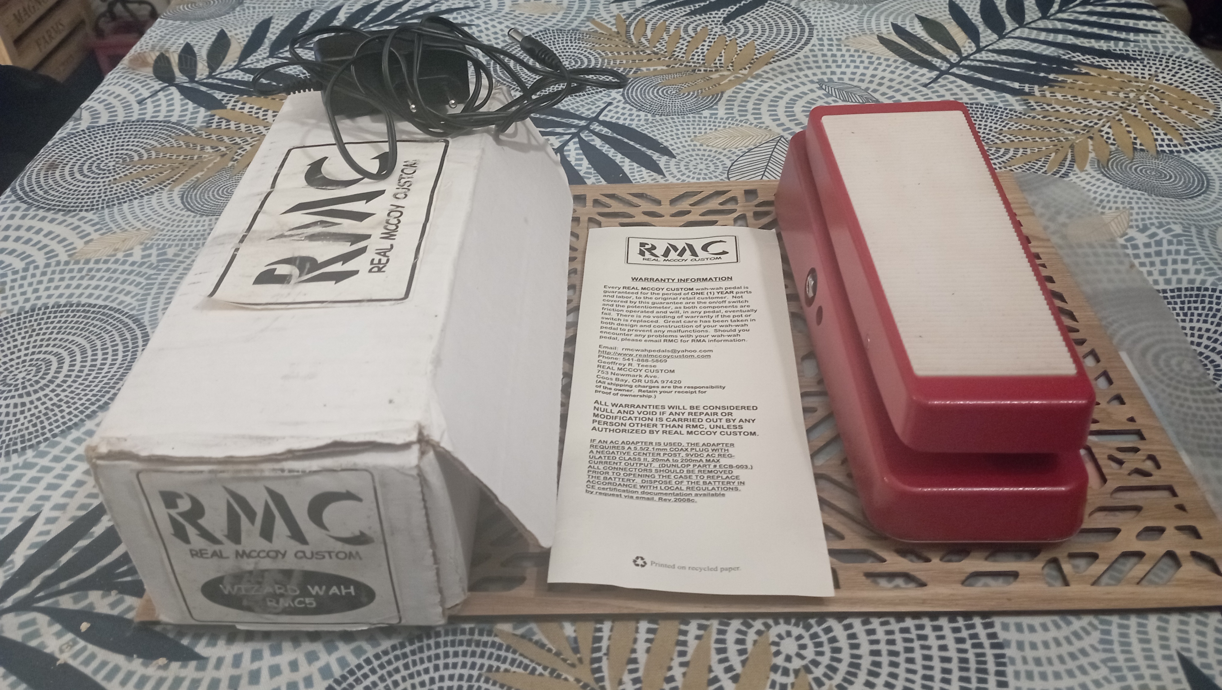  Vends Real McCoy Custom RMC5 Wizard Wah 2000 redd Wah