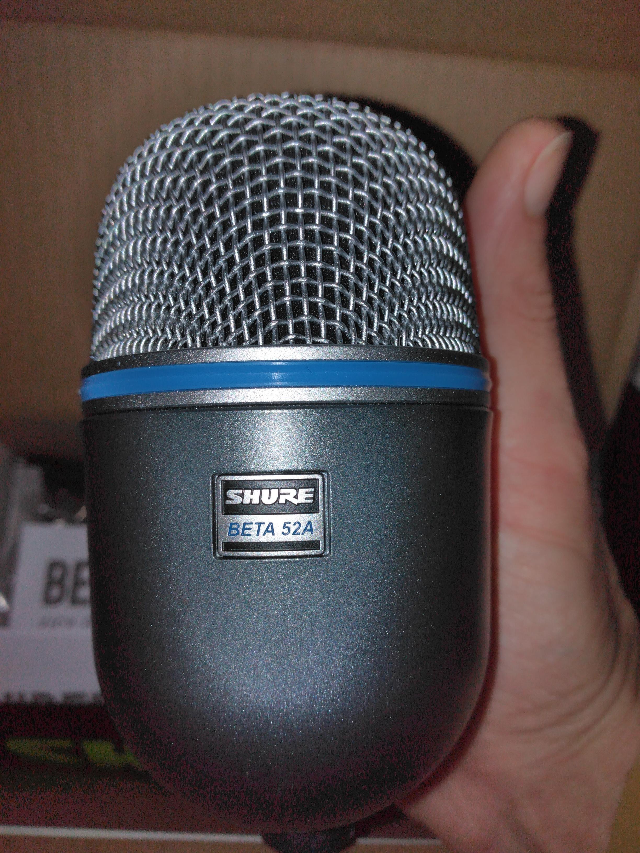 Vends micro Shure Beta 52A + housse - état neuf
