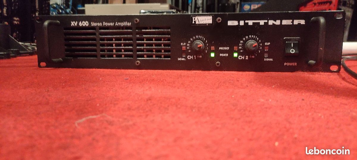 Amplificateur SONO Pro Bittner XV600 100v