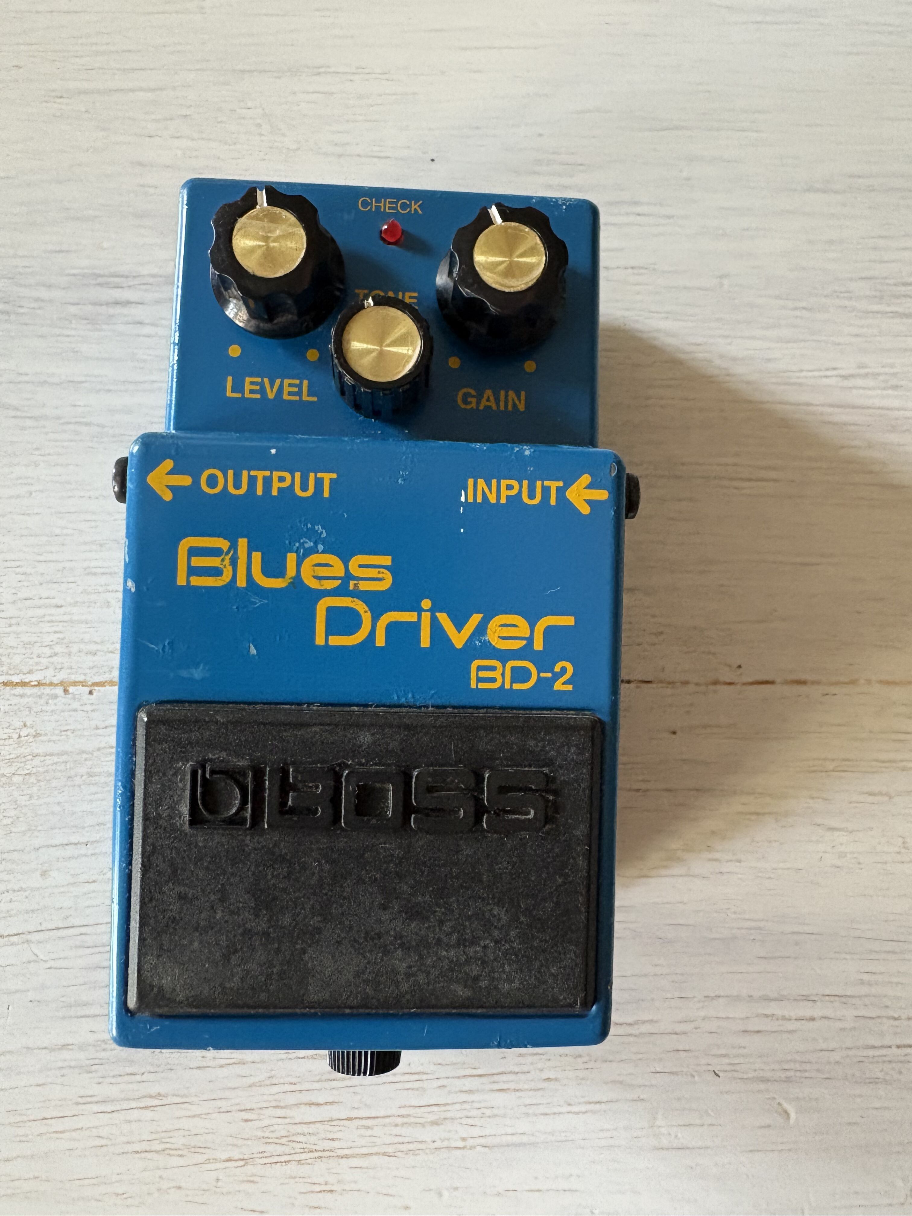 Je vends ma vielle Blues Driver (Années 90)