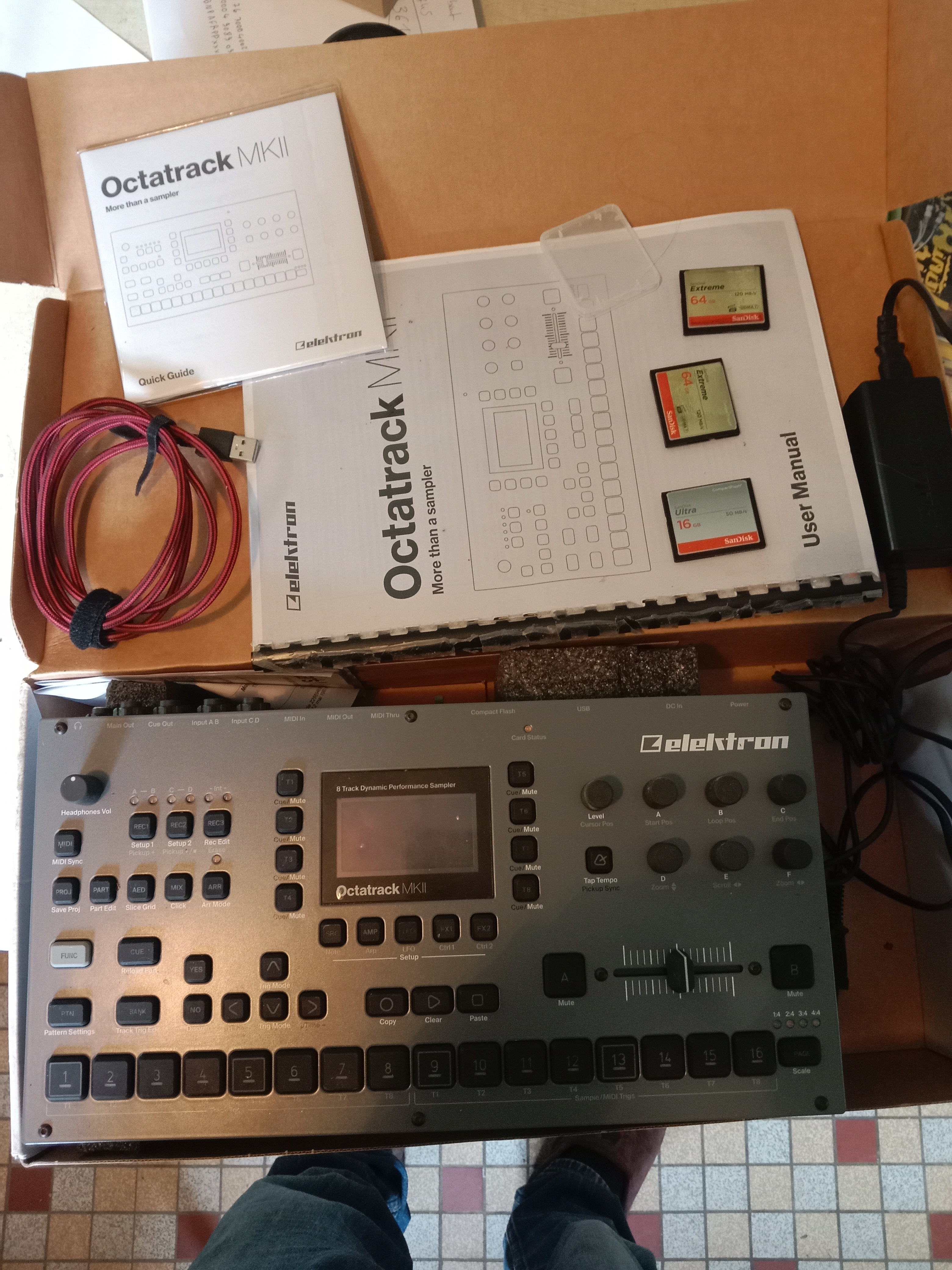 Vends elektron Octatrack Mk2 