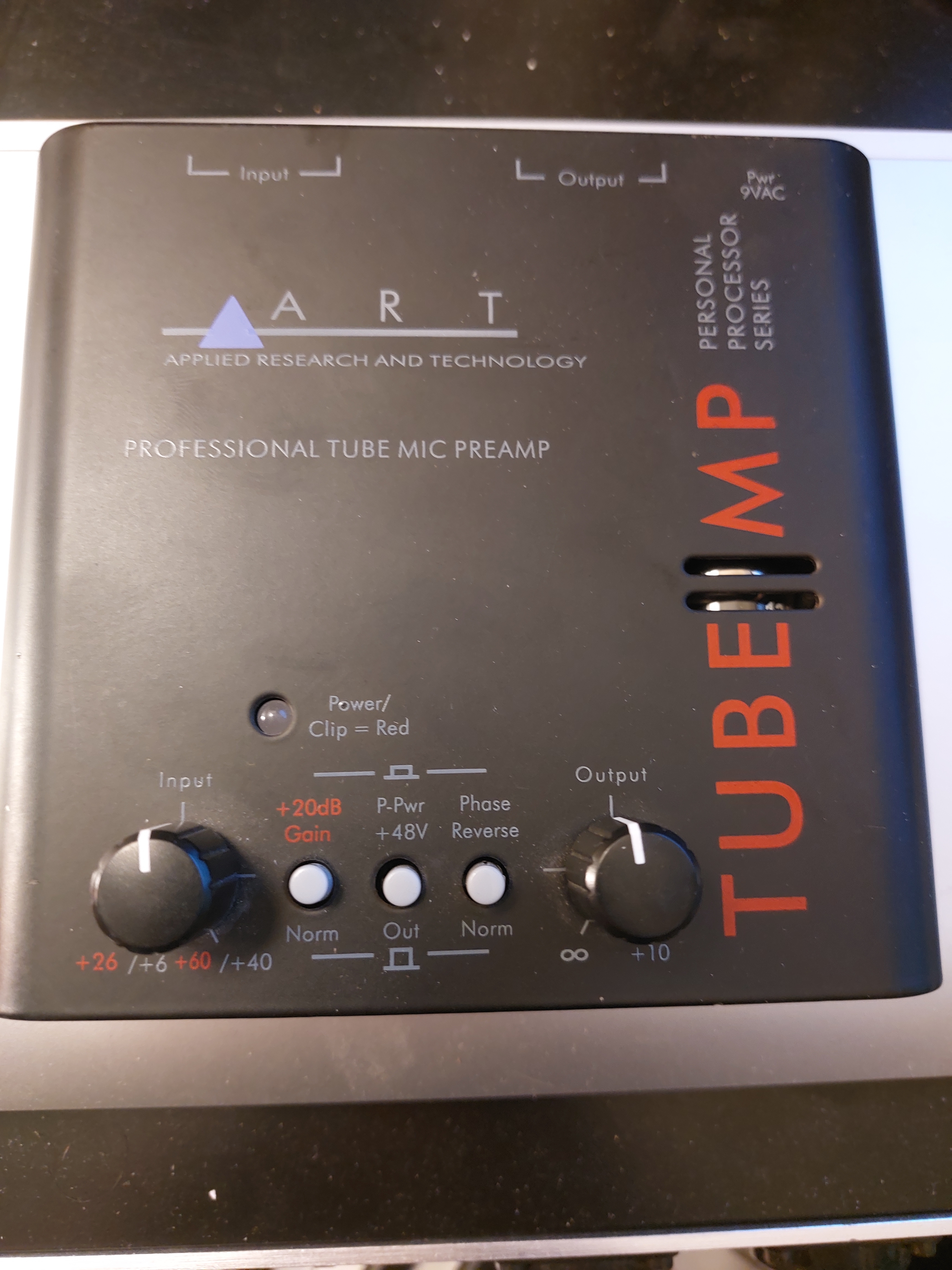 Preampli micro à lampe ART tube Mp