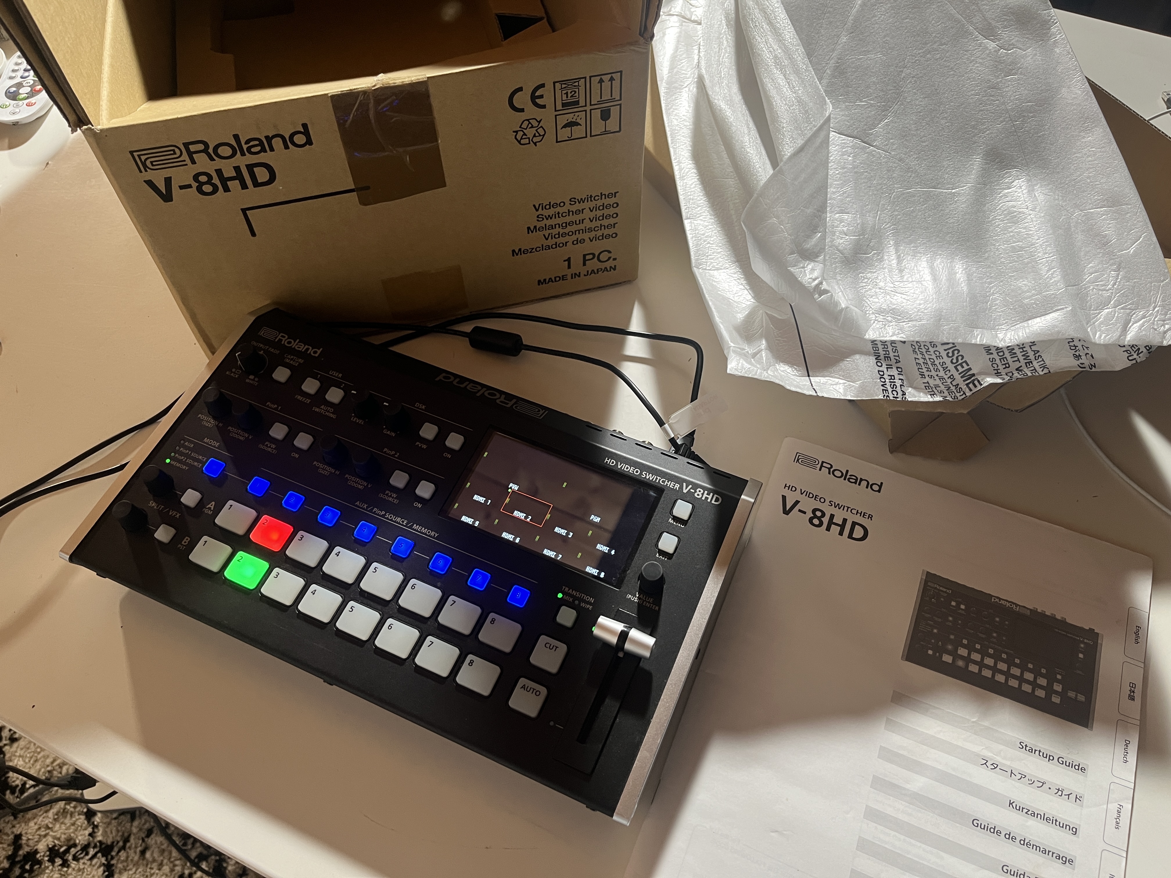 Roland V-8HD – Video Switcher HDMI (excellent état)