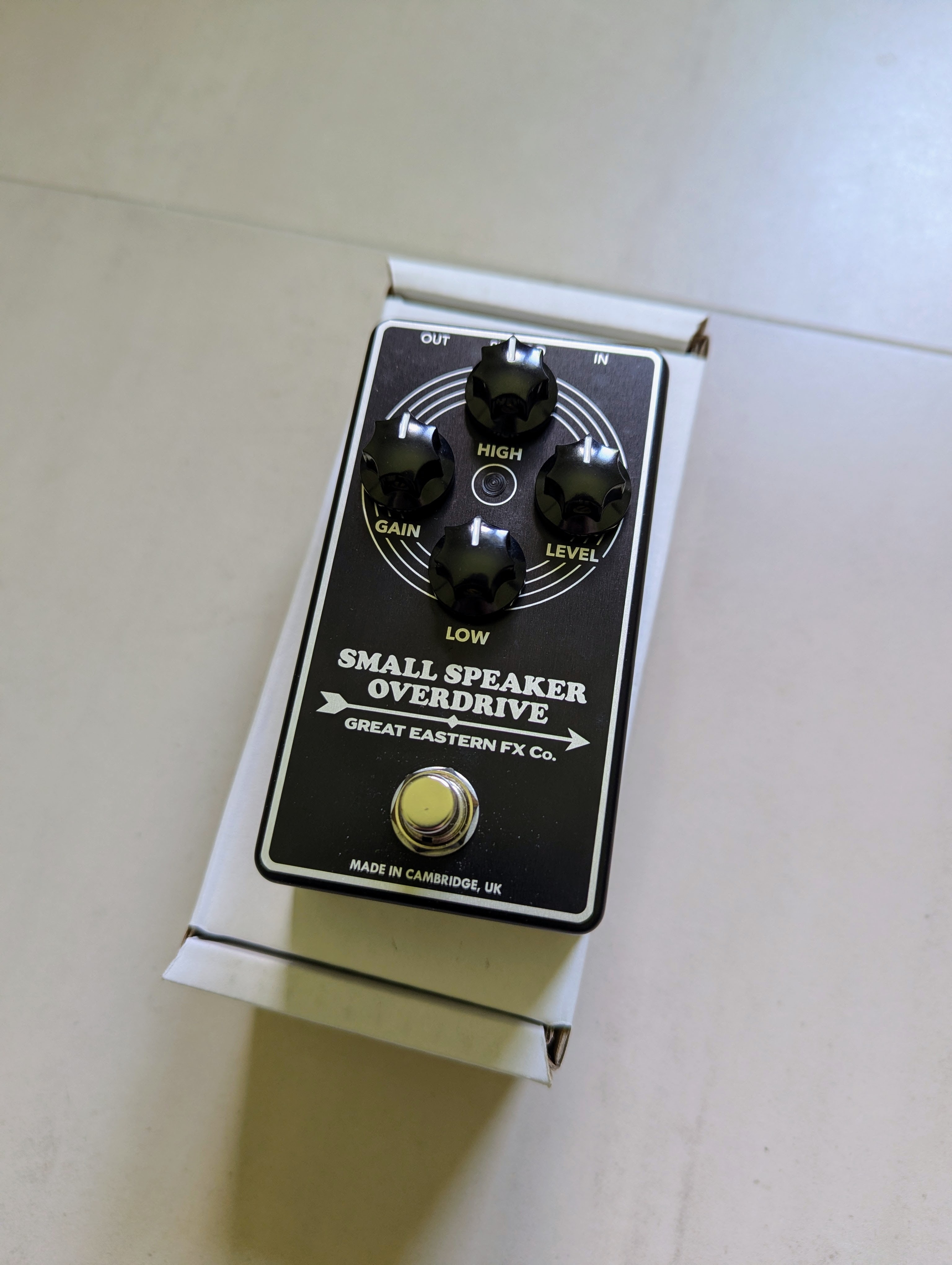 Vends Great Eastern FX Small Speaker Overdrive