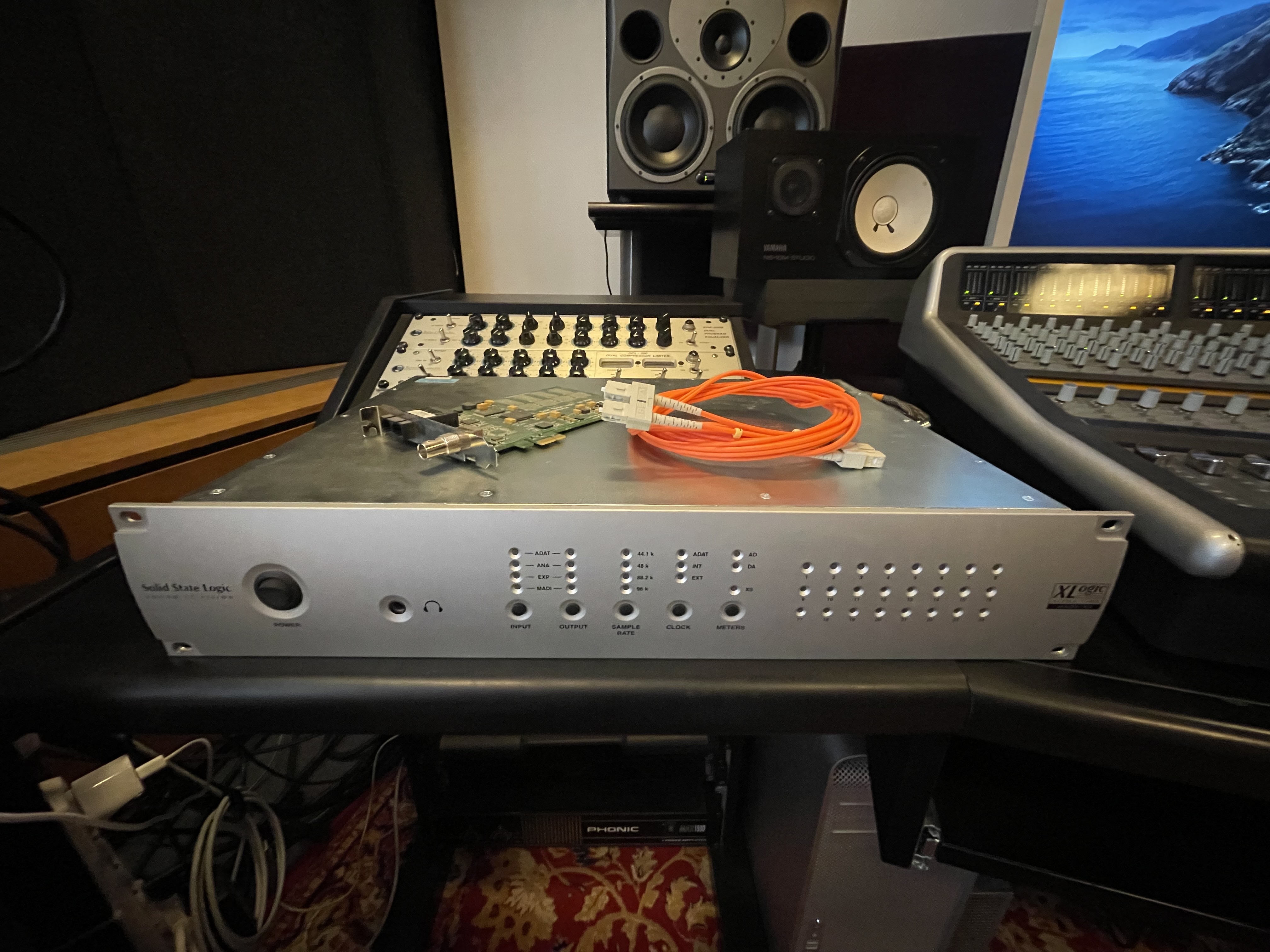 SSL Alpha-Link AX + carte SSL MadiXtreme 64