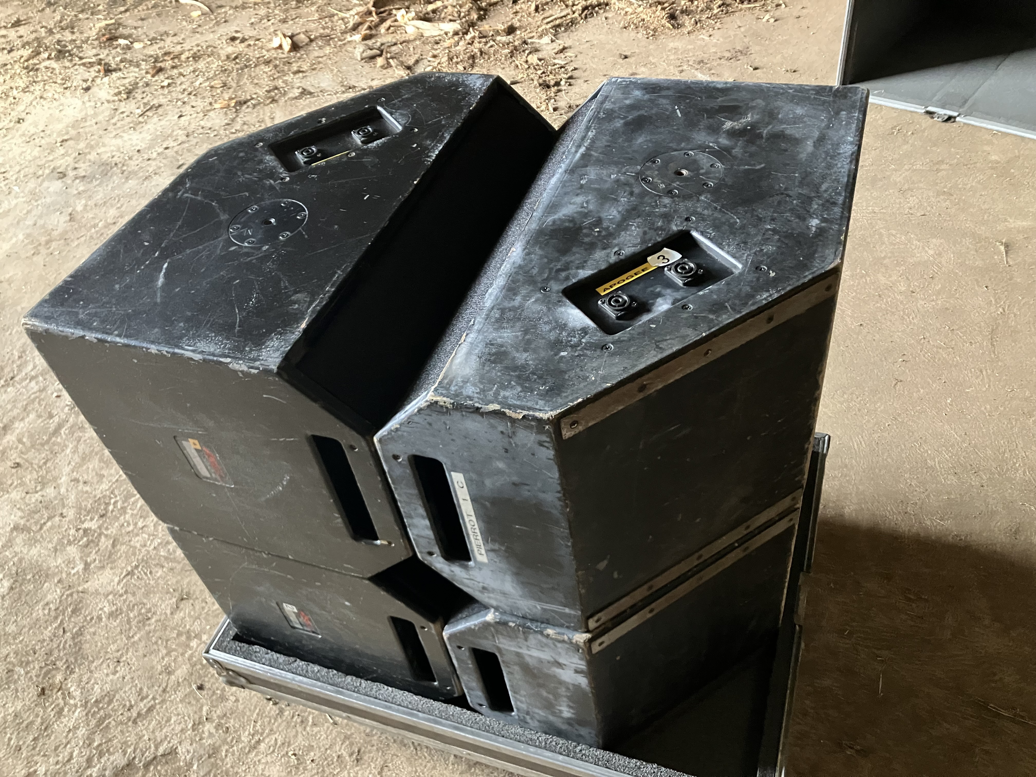 Vends 4 Wedges APOGEE AE4M 