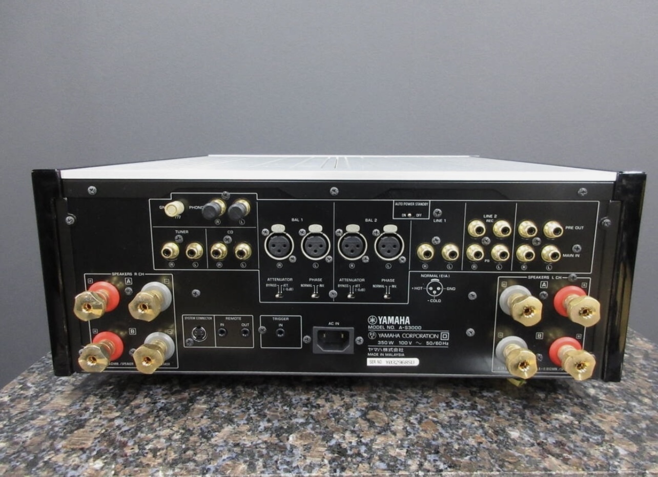 Amplificateur intégré Yamaha A-S3000 – Excellent état