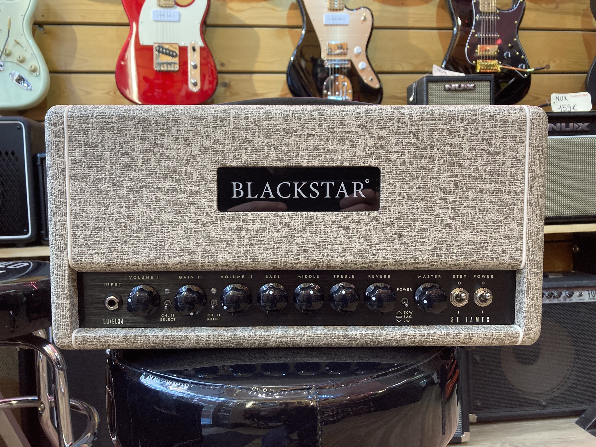 ST James 50 EL34 Head