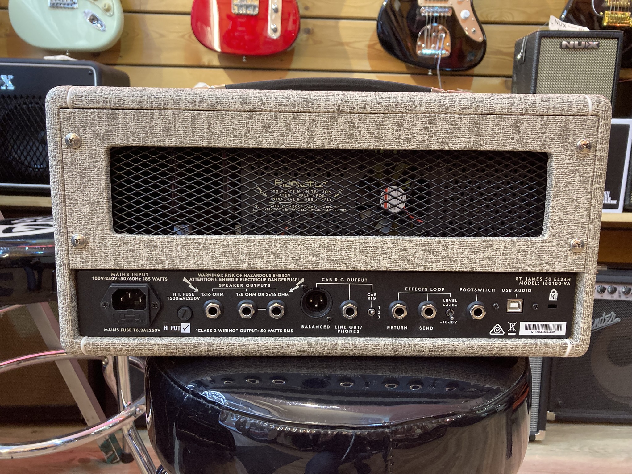 Blackstar Amplification St. James 50 EL34 Head (7338)