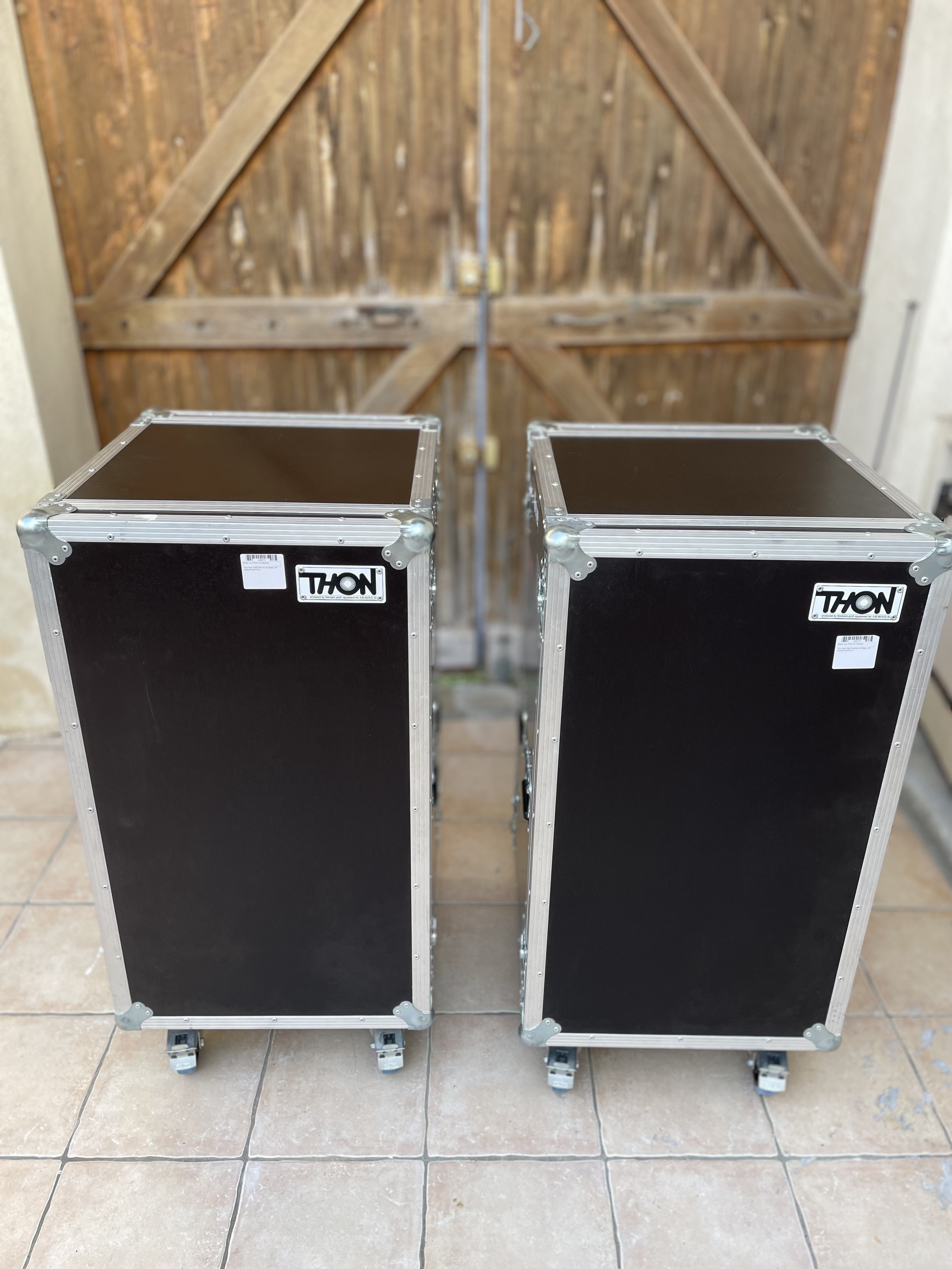 Rack 20U sur roulettes 