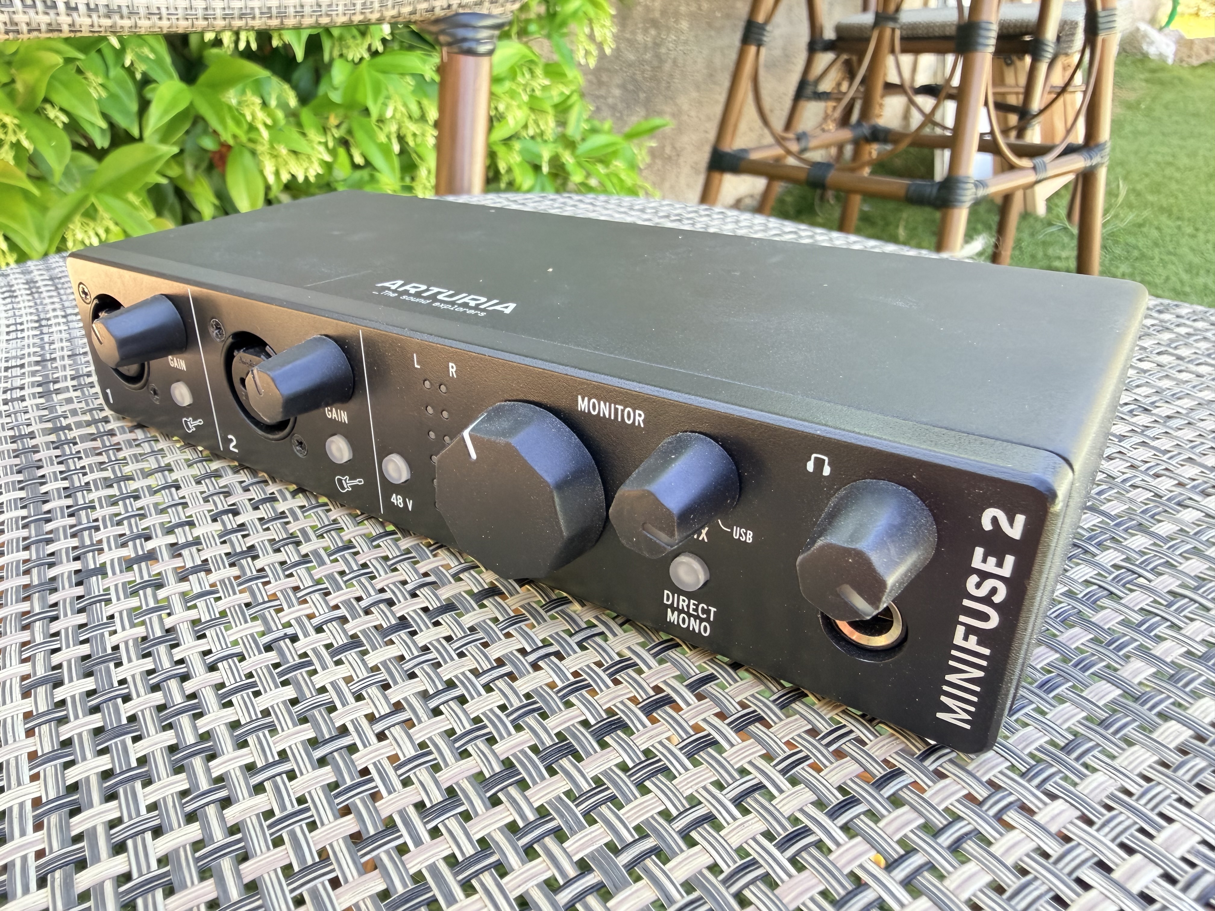 Interface audio Arturia MiniFuse 2 Black 