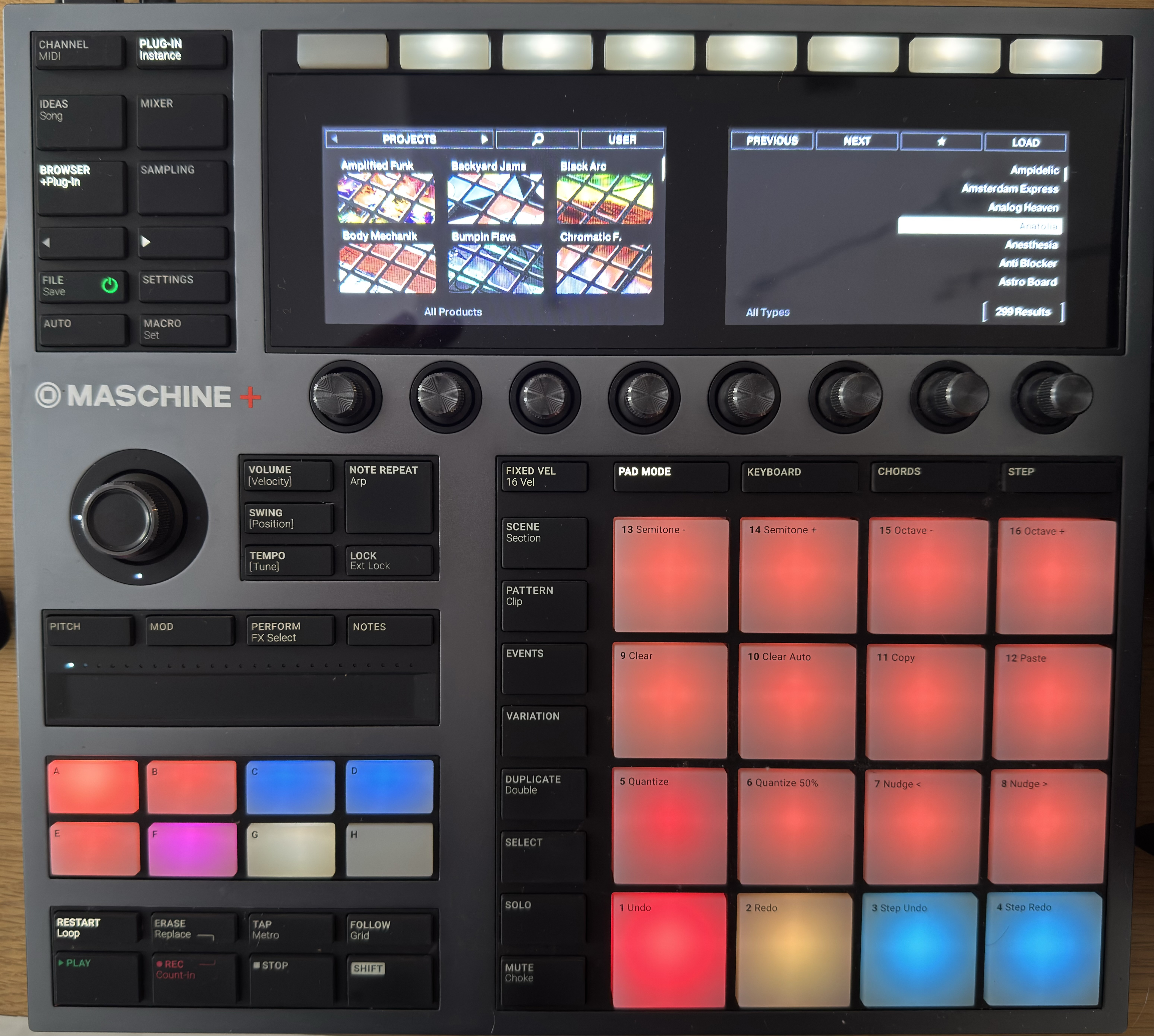 Vends Maschione + avec Maschine jam