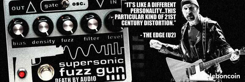Death By Audio Supersonic Fuzz Gun (93643)