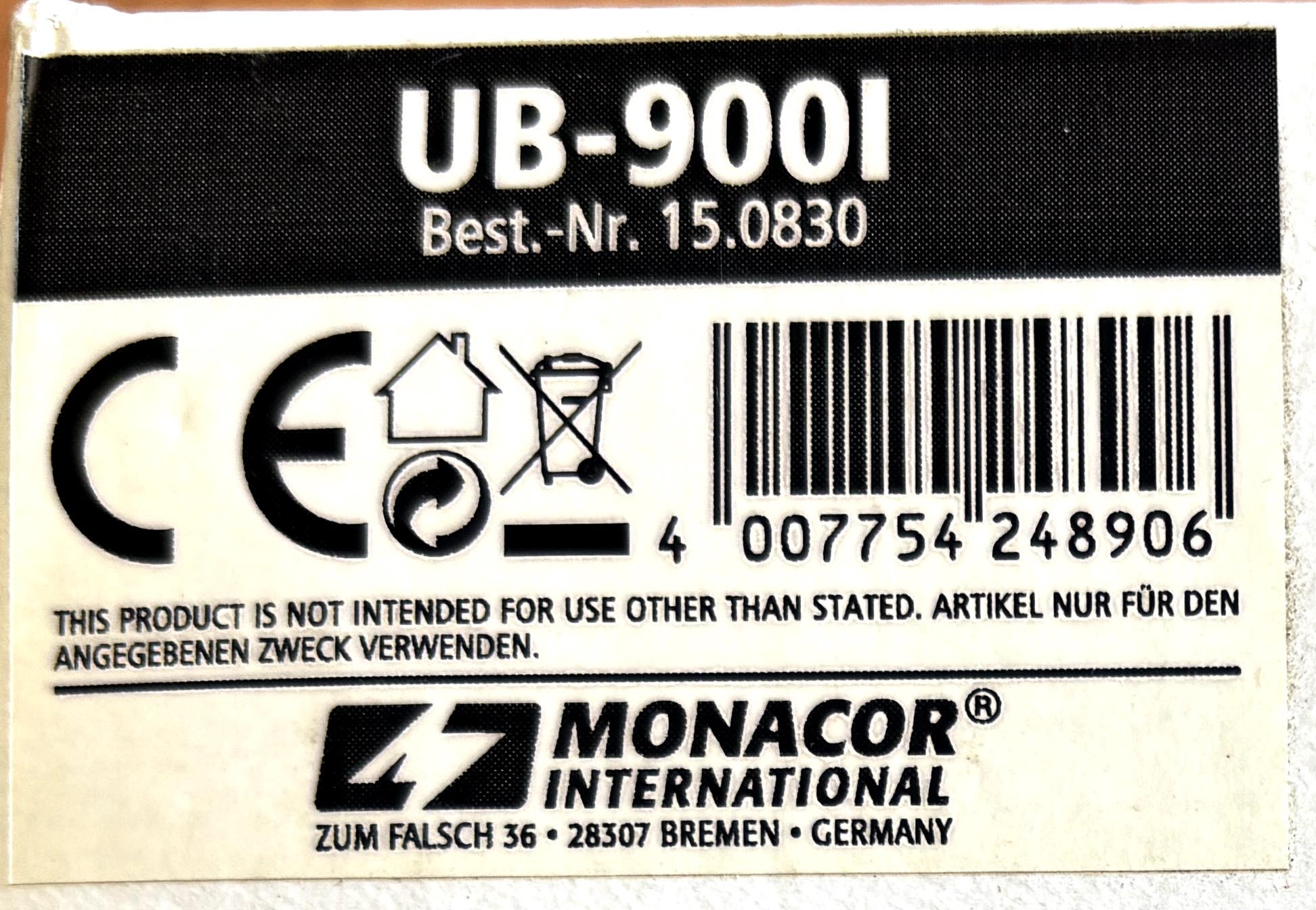 UB-900i - 3