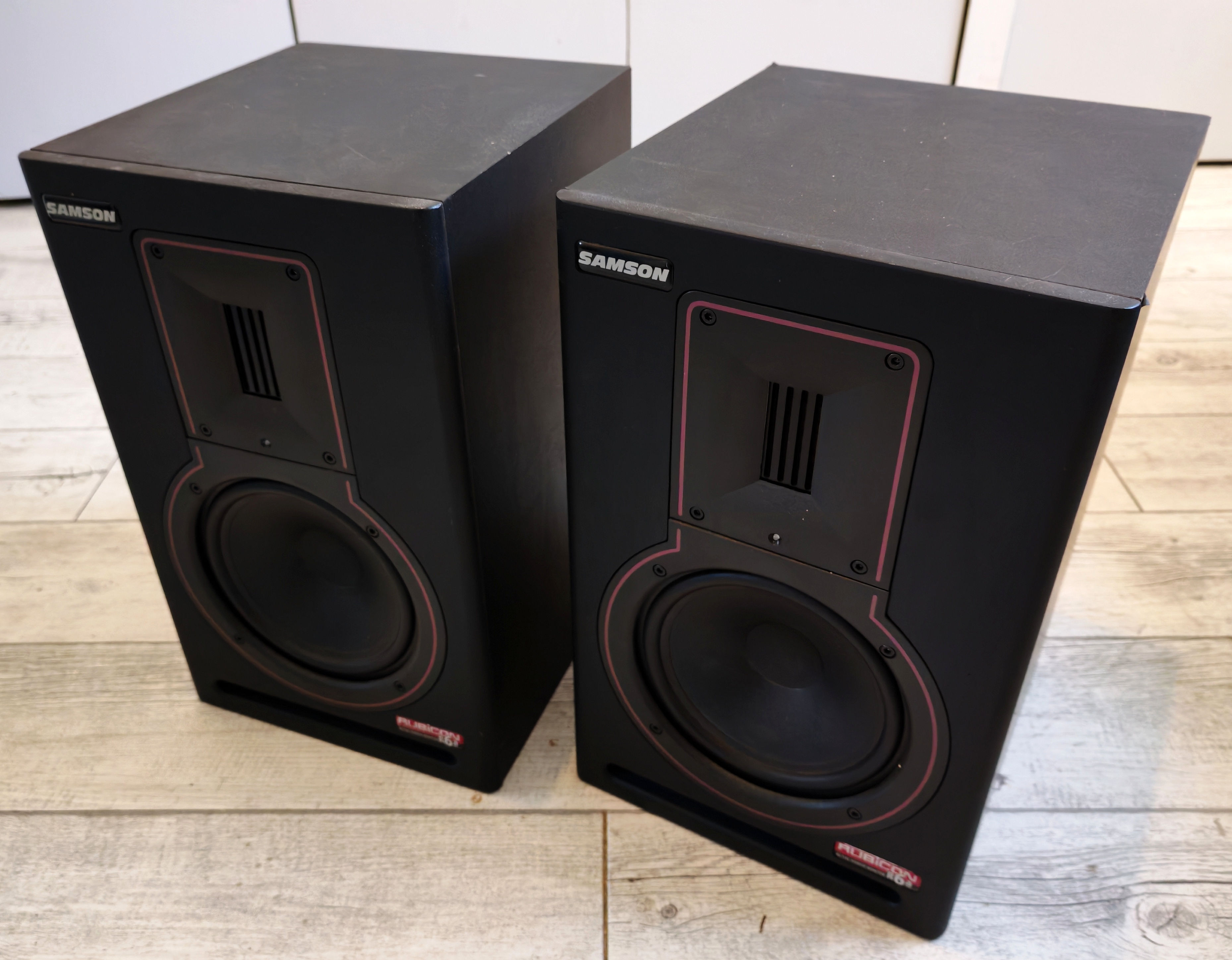 PAIRE ENCEINTES ACTIVES SAMSON RUBICON R6A