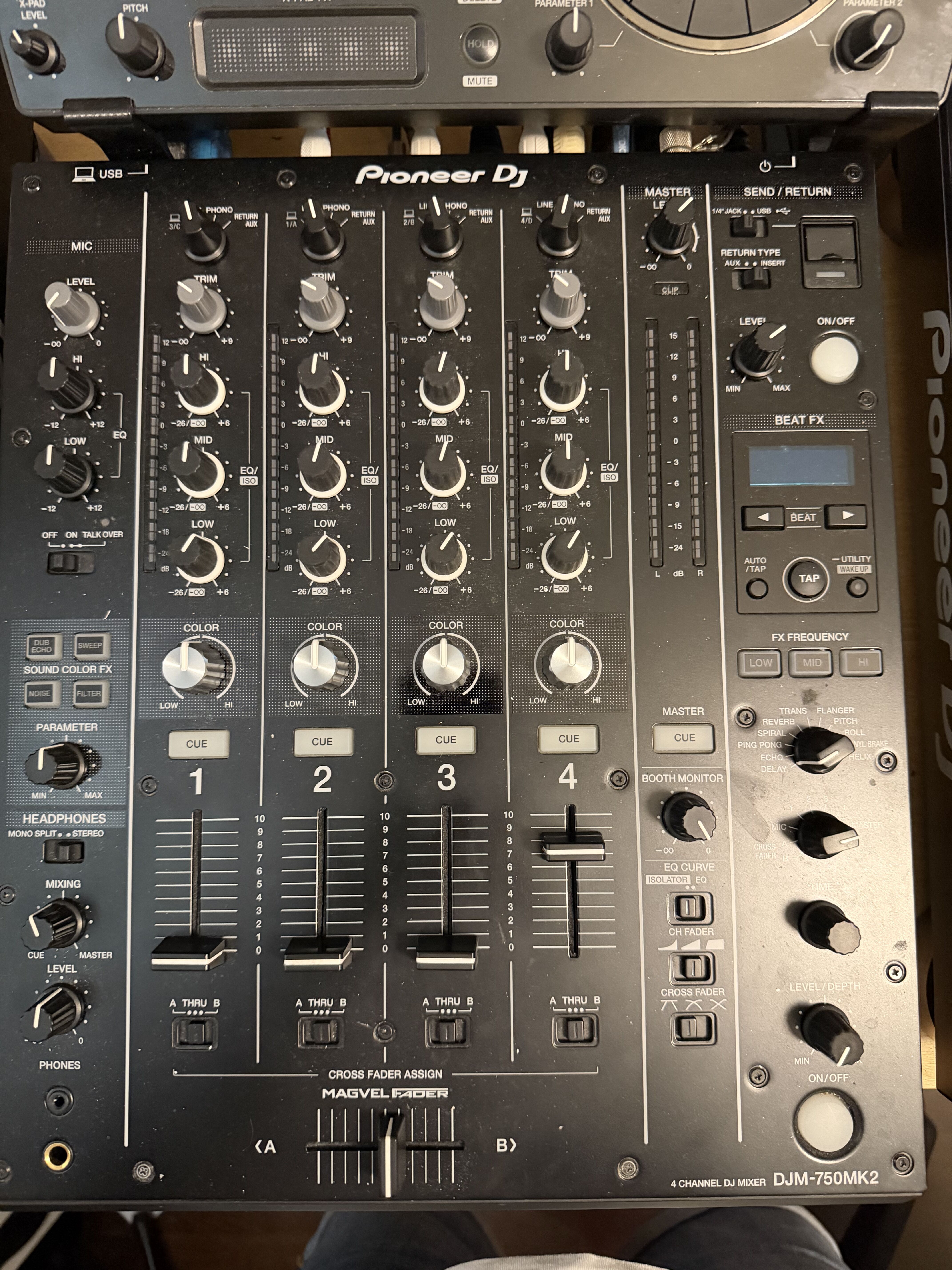 VDS PIONEER DJM750 ML2 + Deck saver