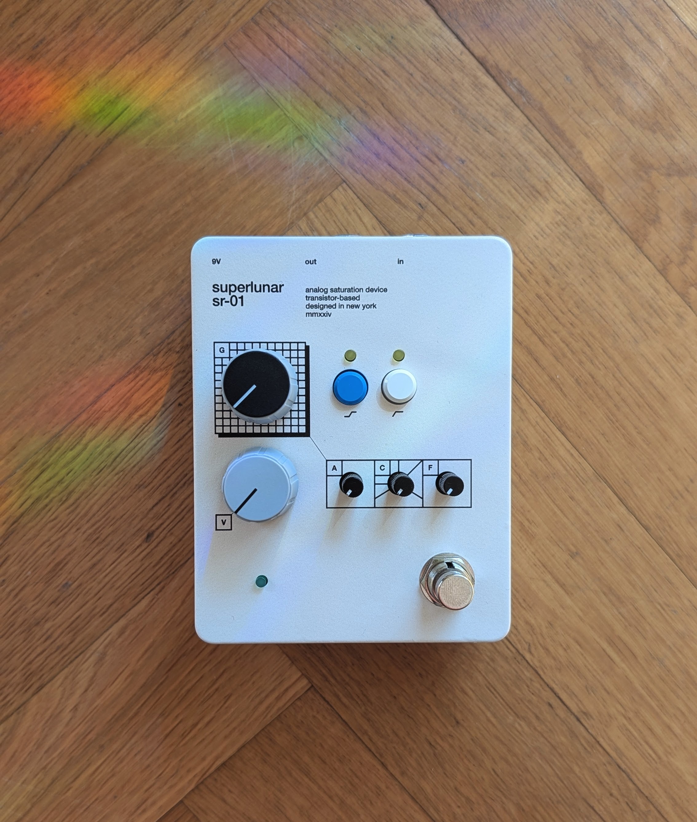 Superlunar Sr-01 Analog Saturation Device 