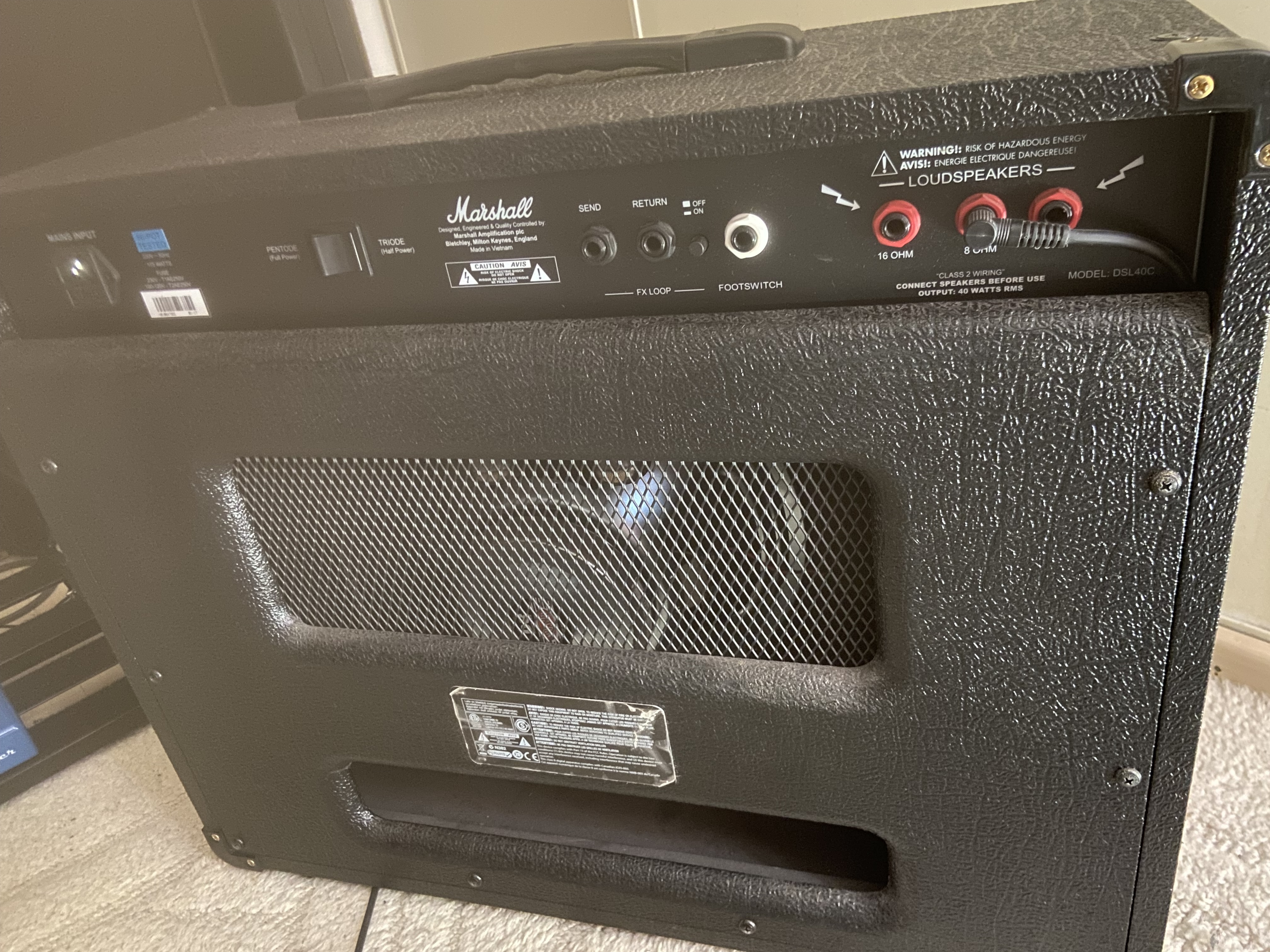 vend ampli Marshall