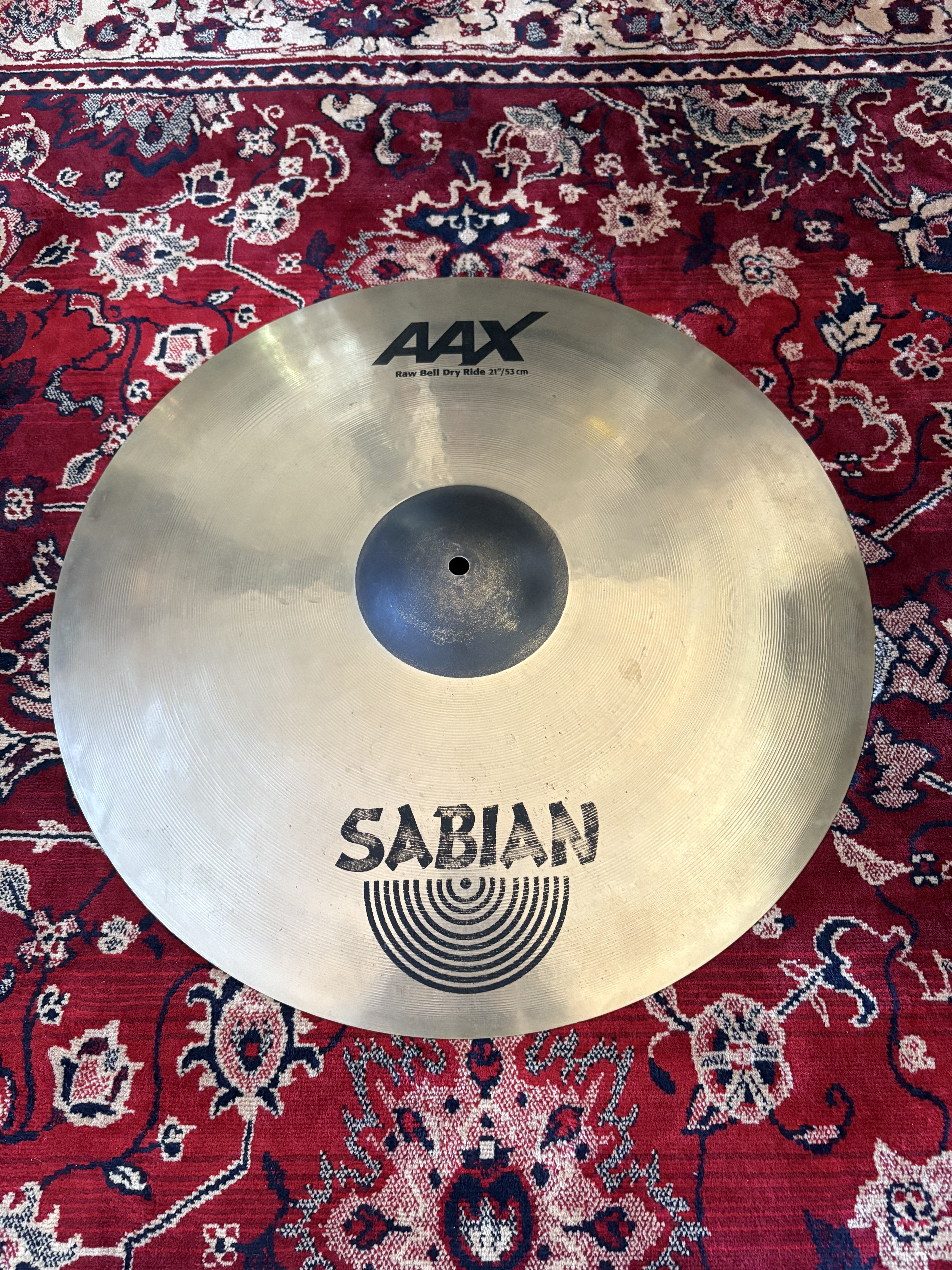 Cymbale ride Sabian AAX Xplosion raw bell 21 pouces