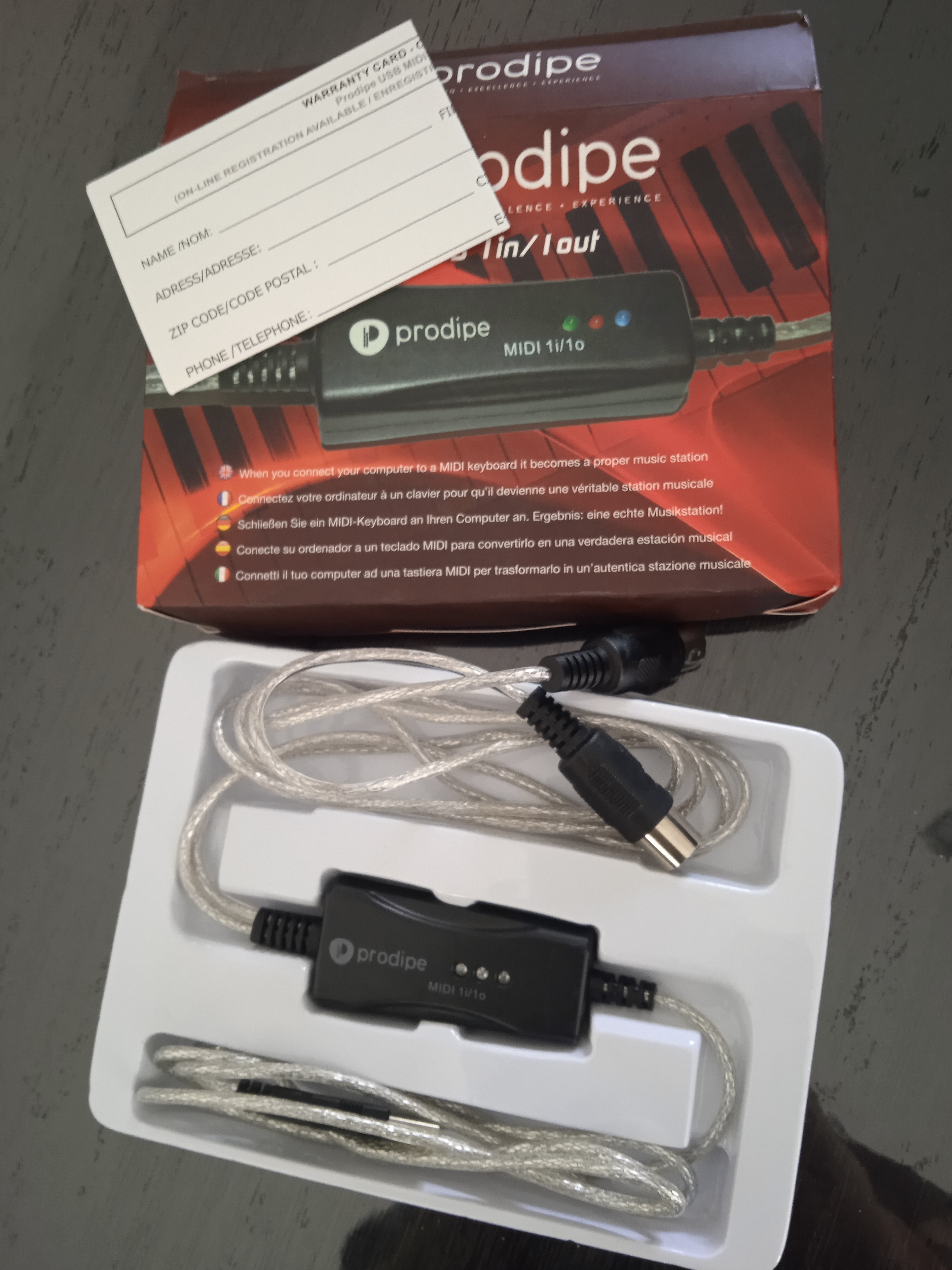 Vends prodipe usb midi 
