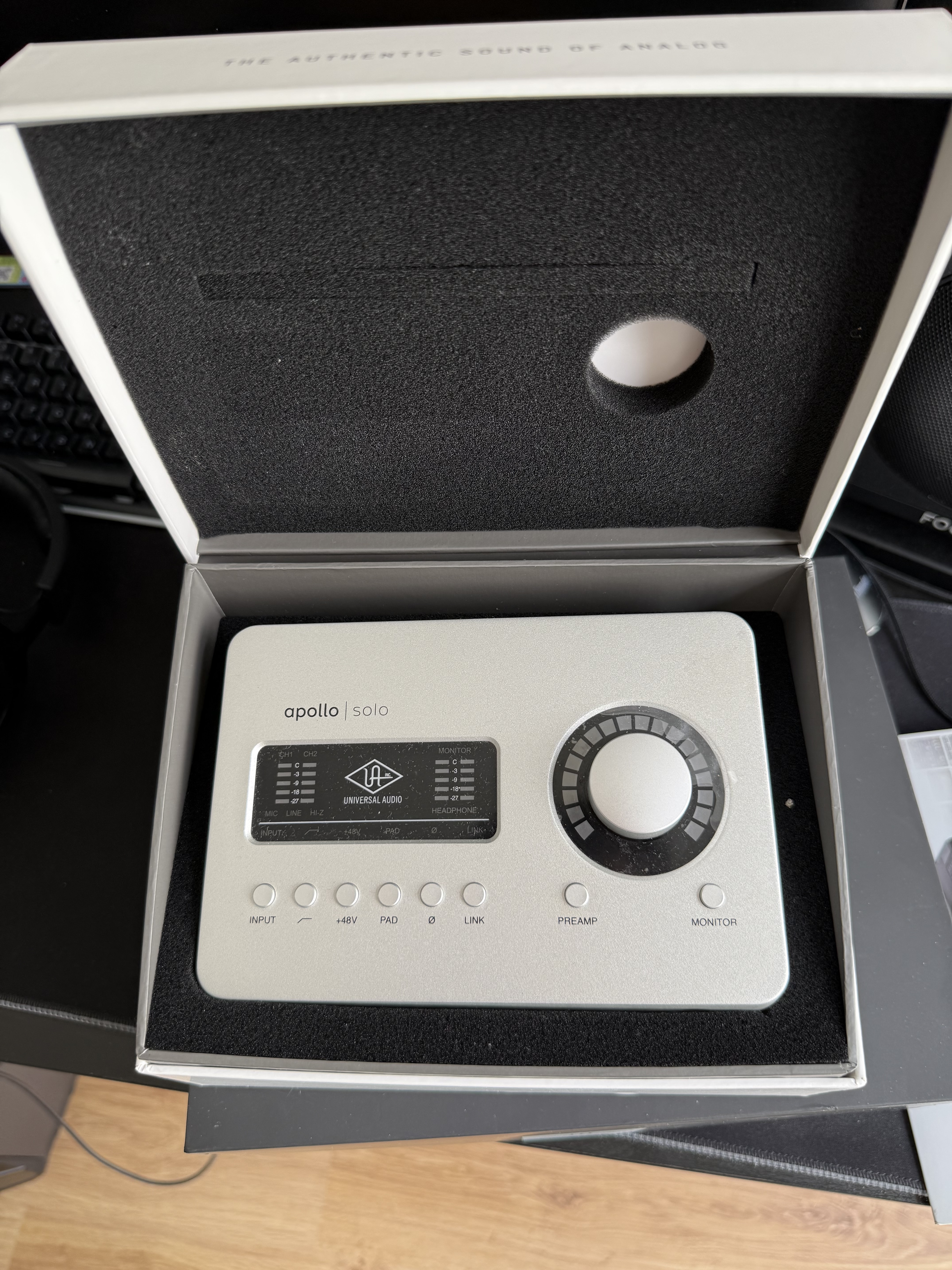 ?️ Universal Audio Apollo Solo Heritage Edition USB – Parfait état