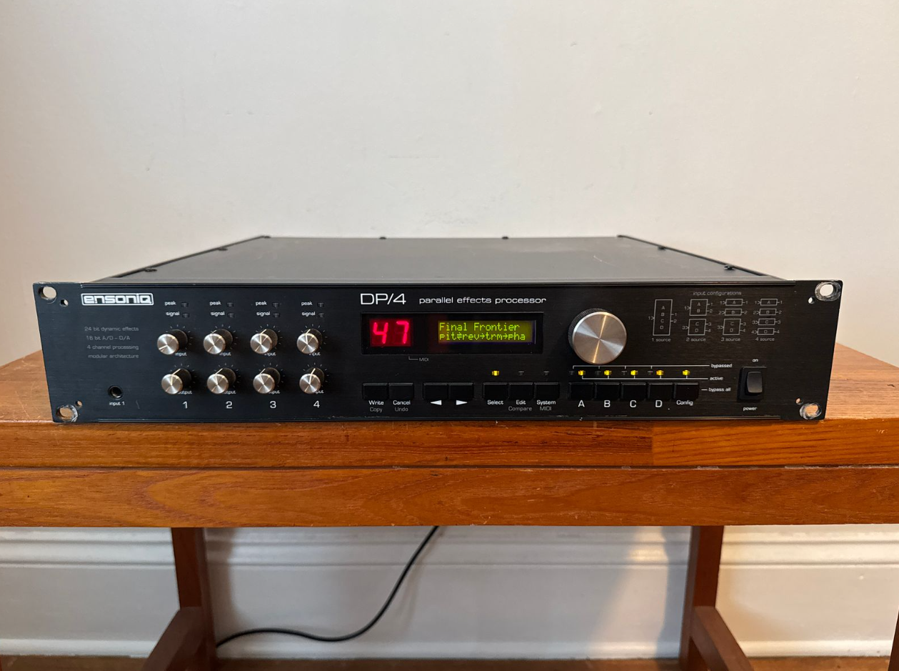 Ensoniq DP/4+ 4 Channel Parallel Effects Processor Rack Mount