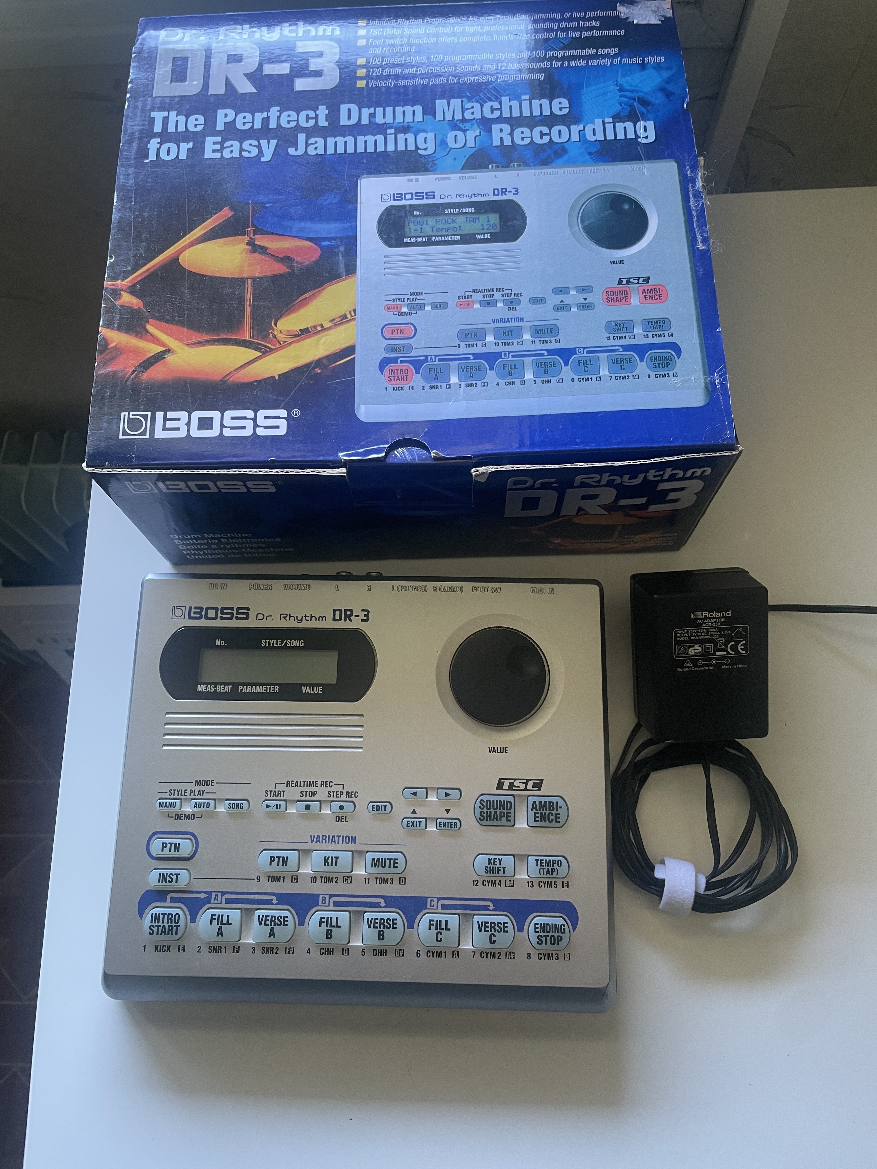 Boss DR-3 Boîte à rythmes