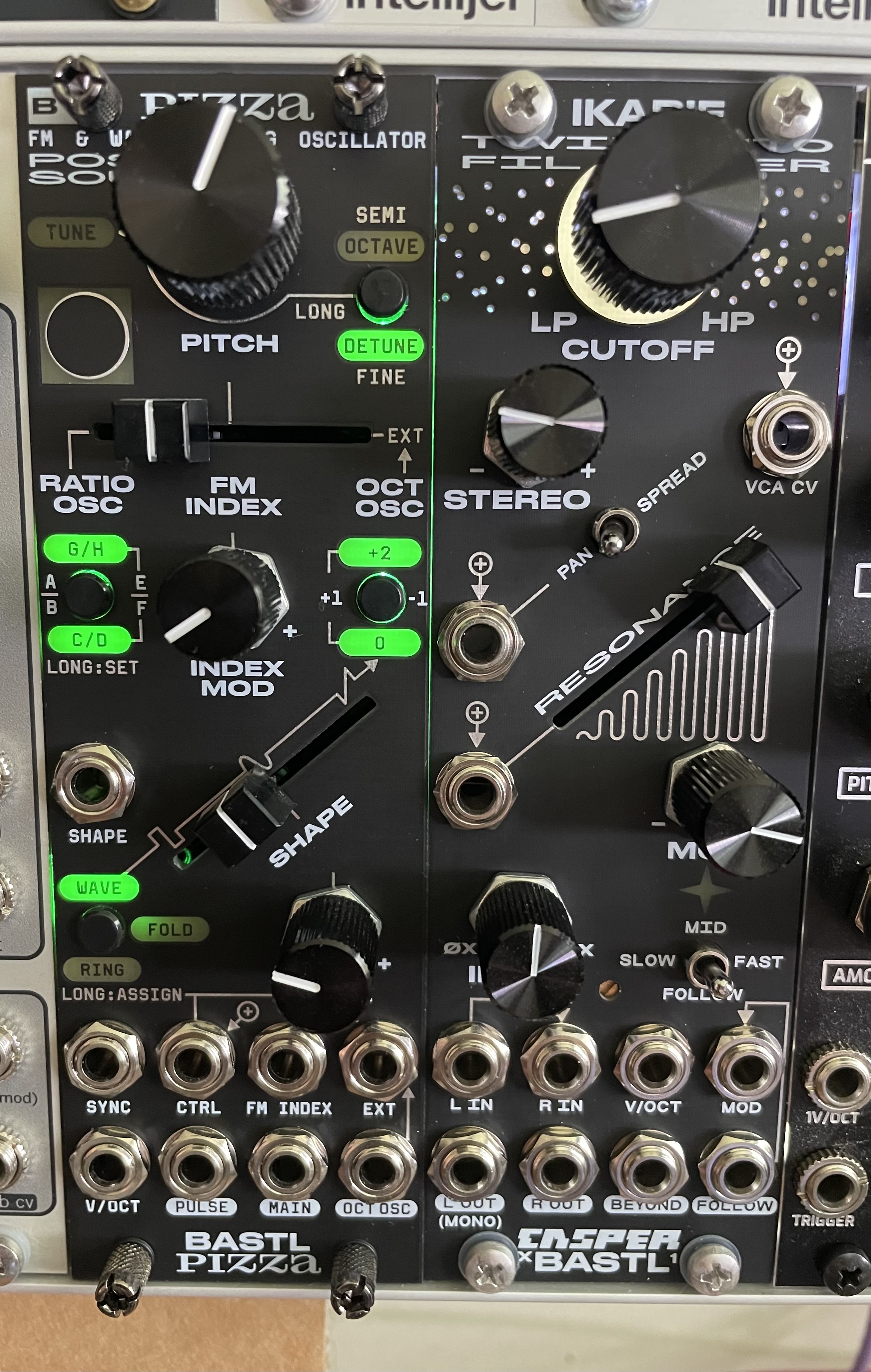 vends oscillateur Pizza