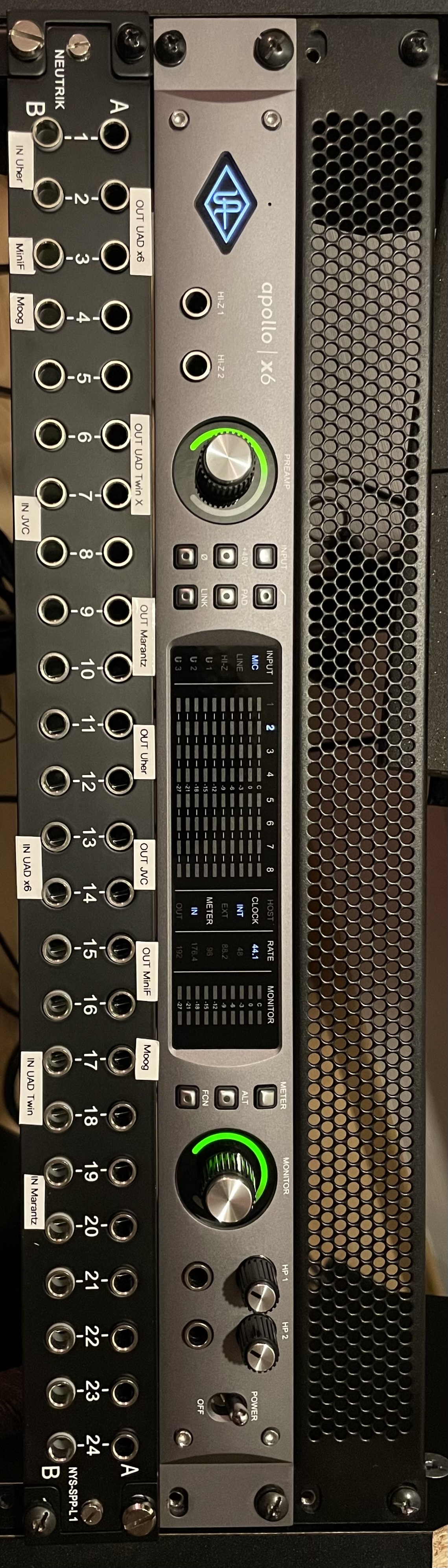 Vends Universal Audio Apollo x6