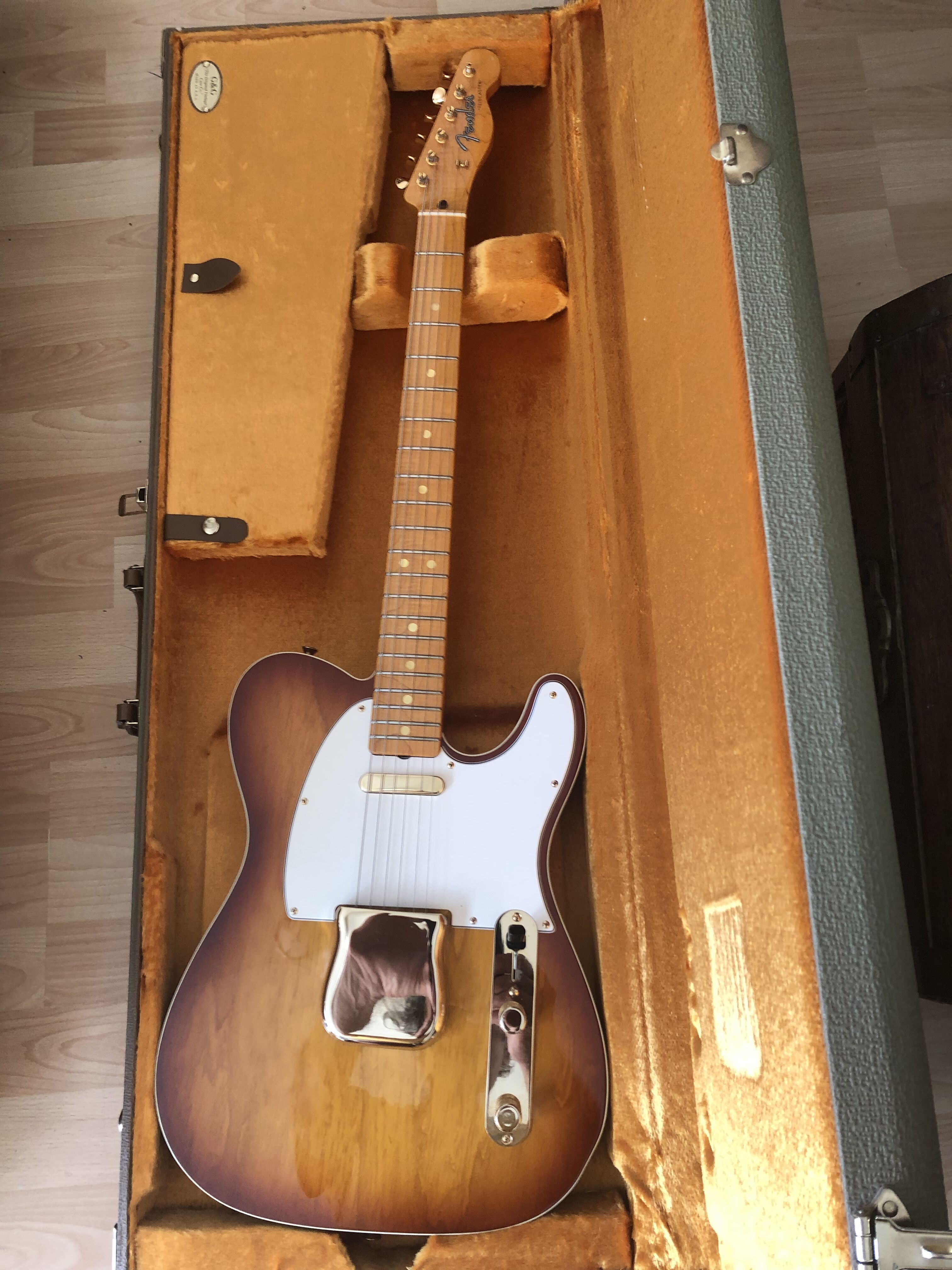 Vends Fender Telecaster masterbuilt 2015 Dennis Galuska