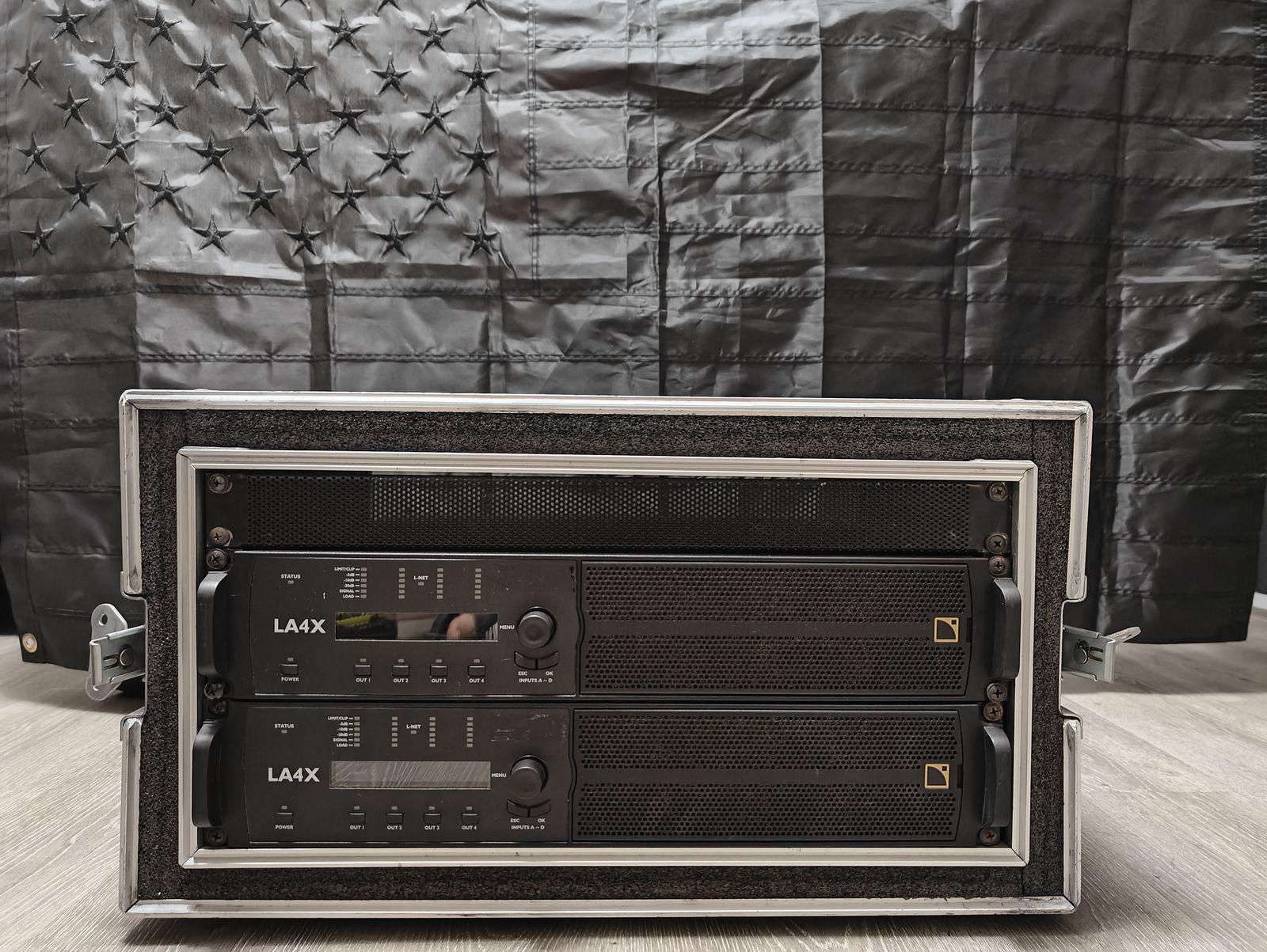 L-Acoustics LA4X + Flight case – Excellent état