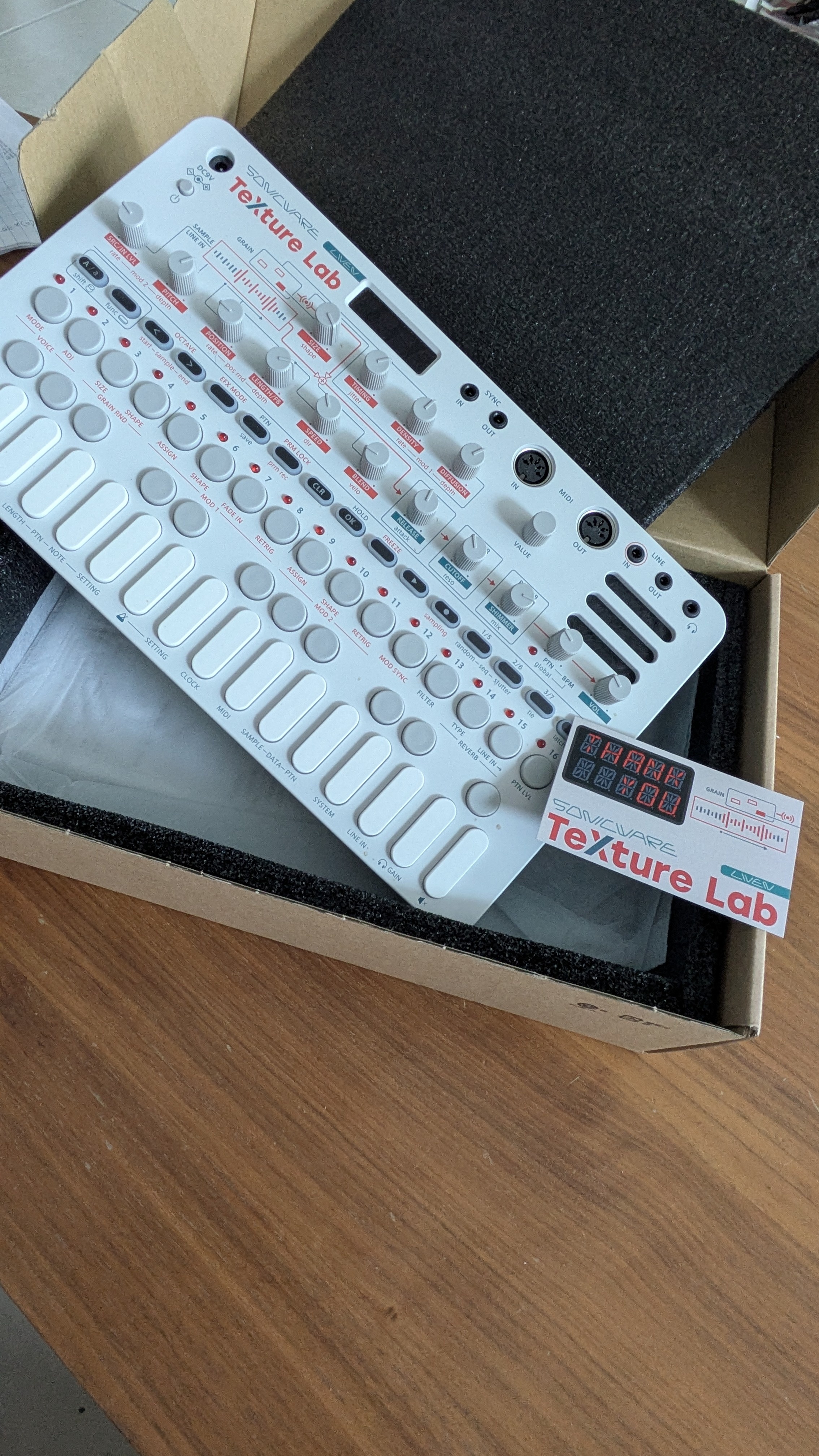 Vends Sonicware live texture