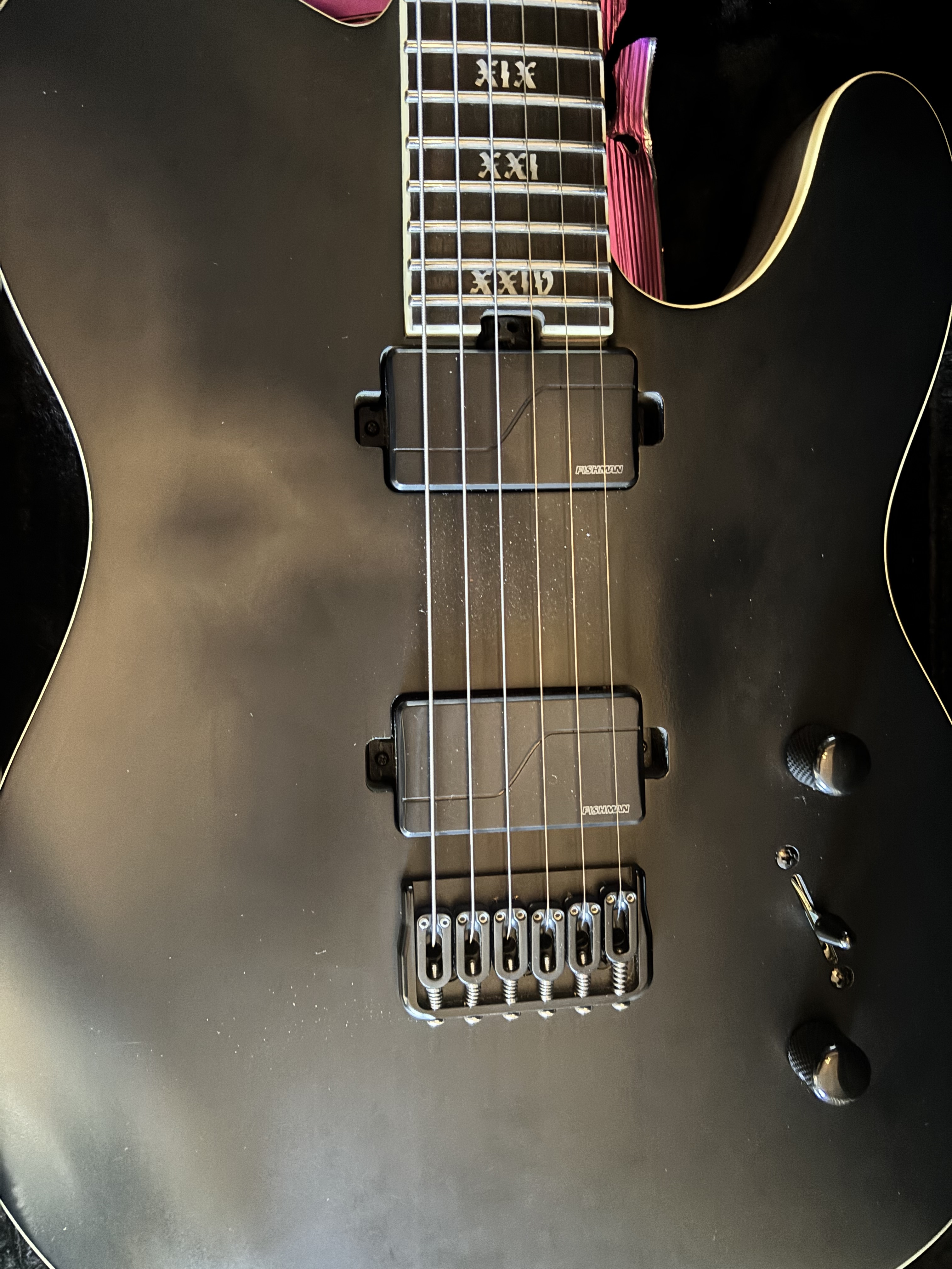 Schecter PT SLS Evil Twin et housse Gator