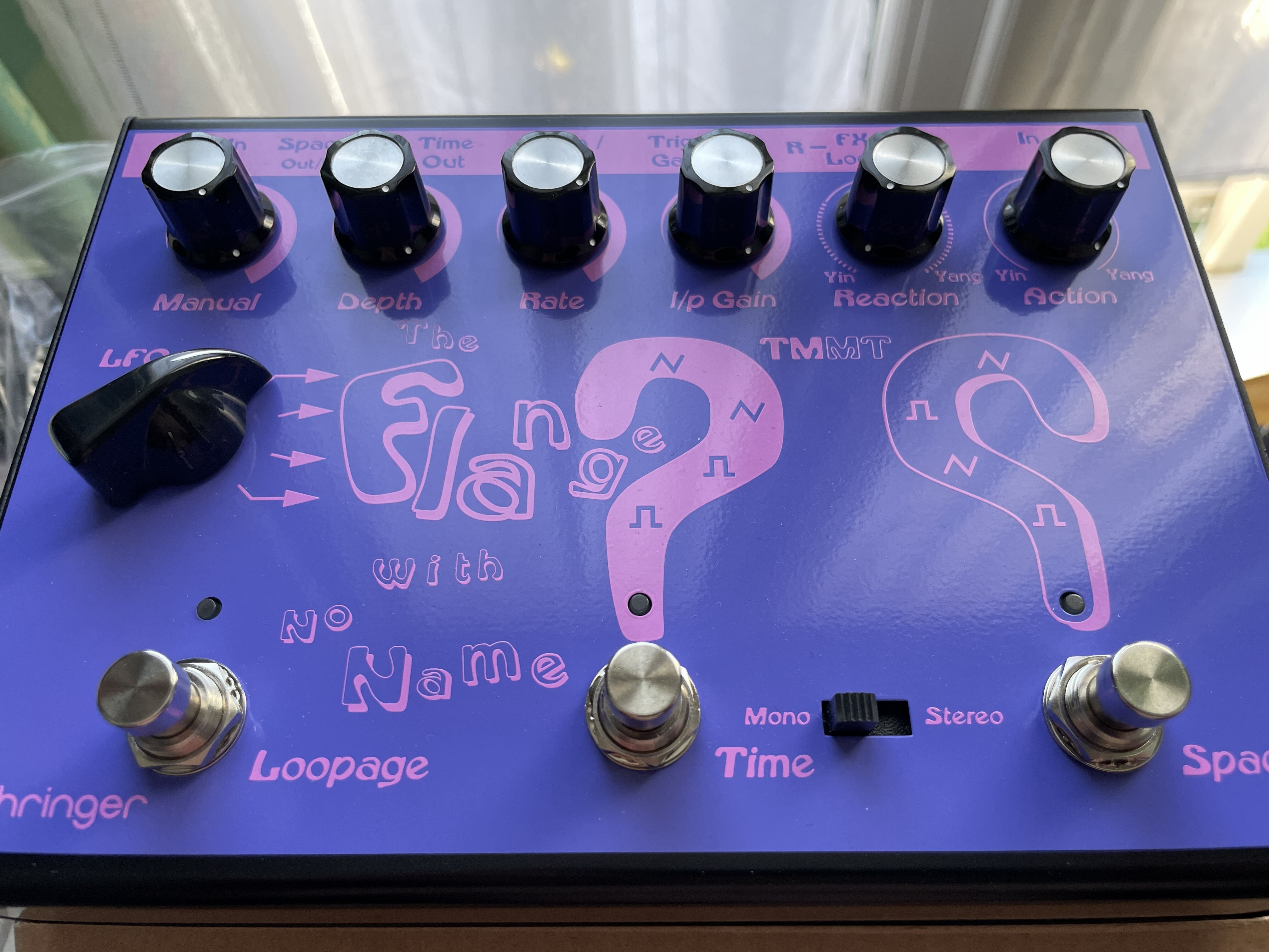 Vends pédale flanger : The Flange with No Name