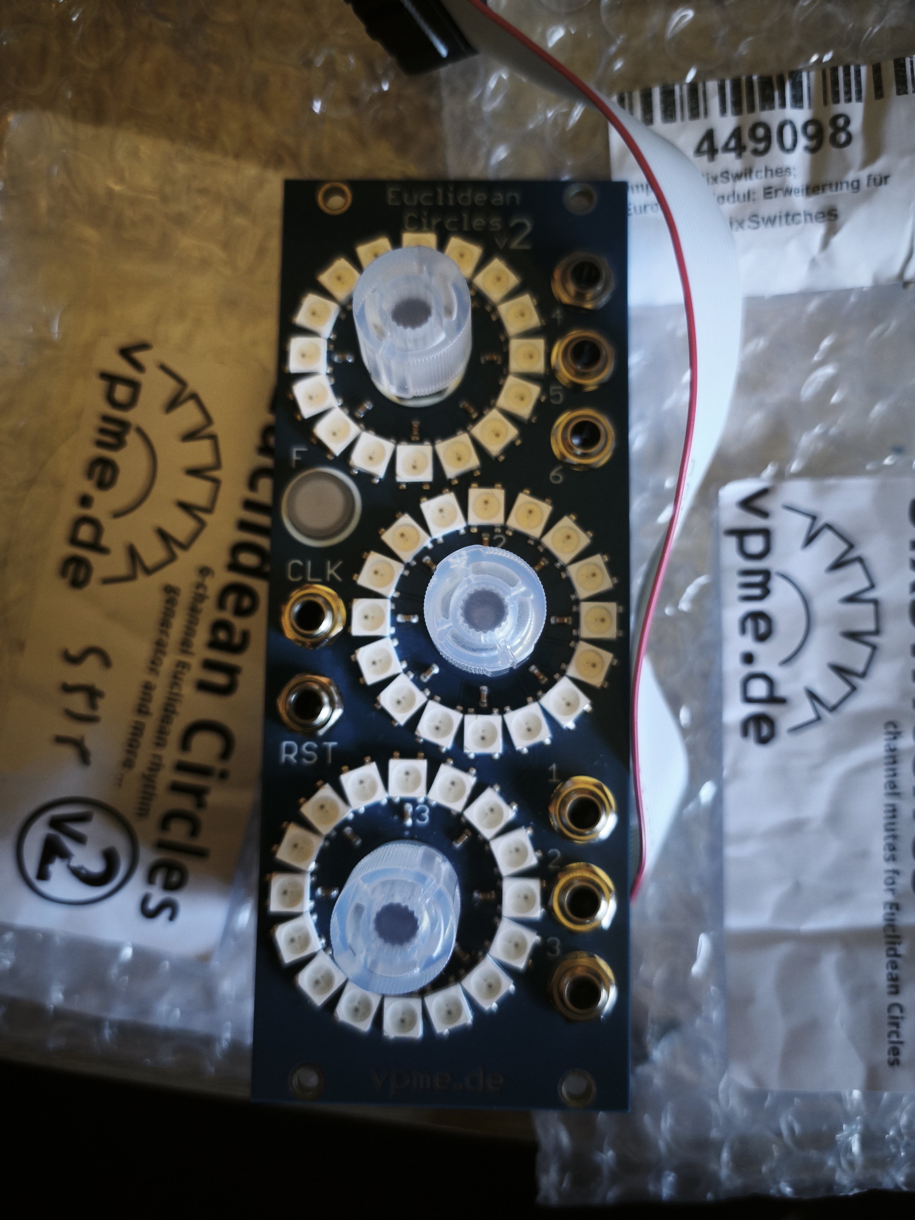 vpm.de Euclidean Circle V2 + 6 switches