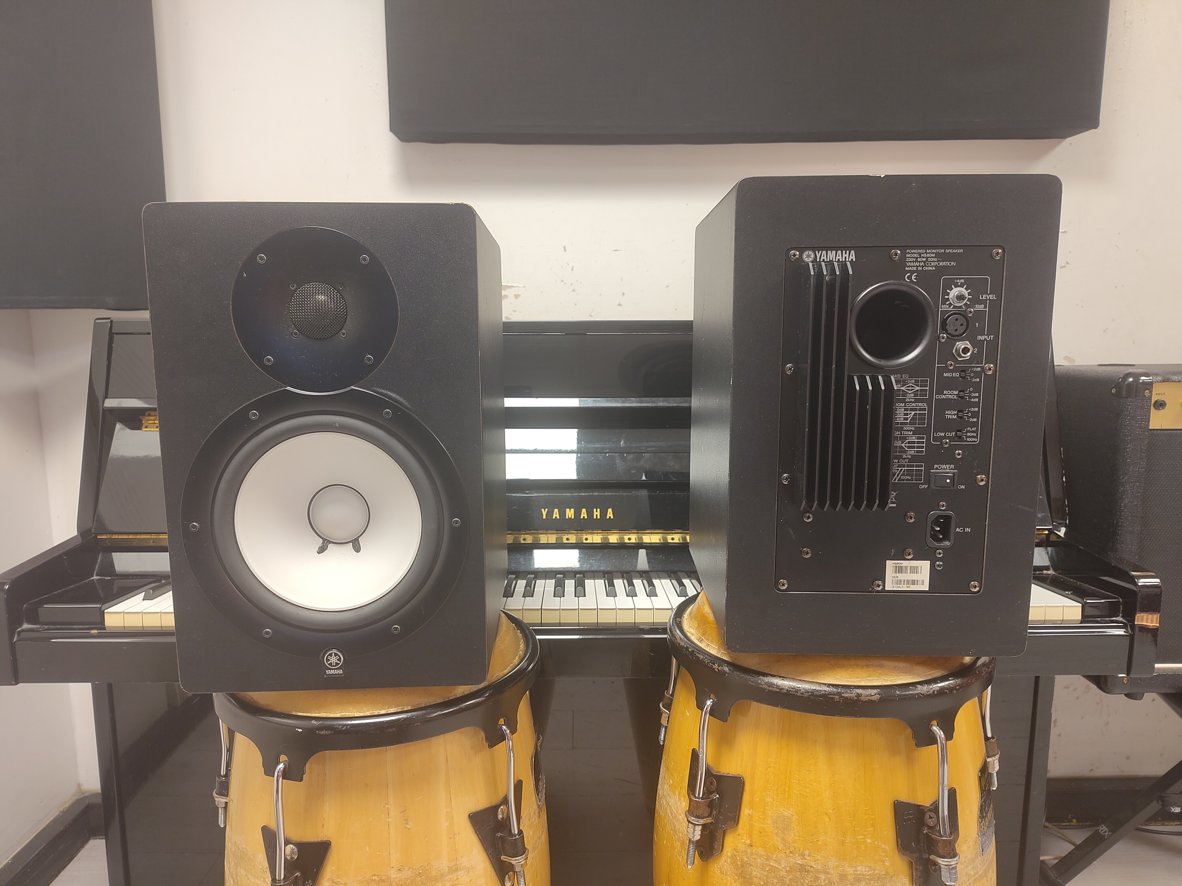 Vends paire de Yamaha HS80M (enceintes de monitoring)