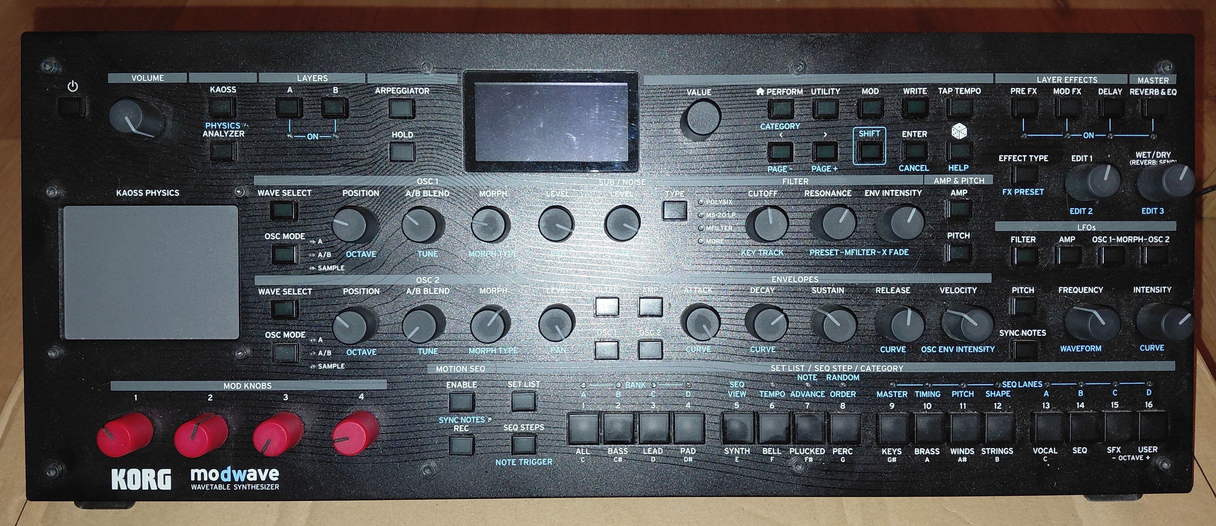 Vends Korg Modwave Module