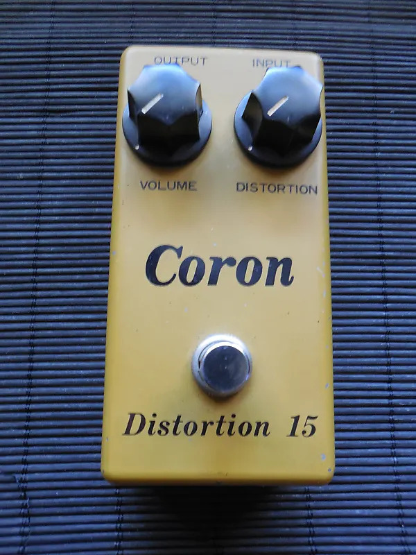 Rare - Coron Distortion 15 - Made in Japan 70's