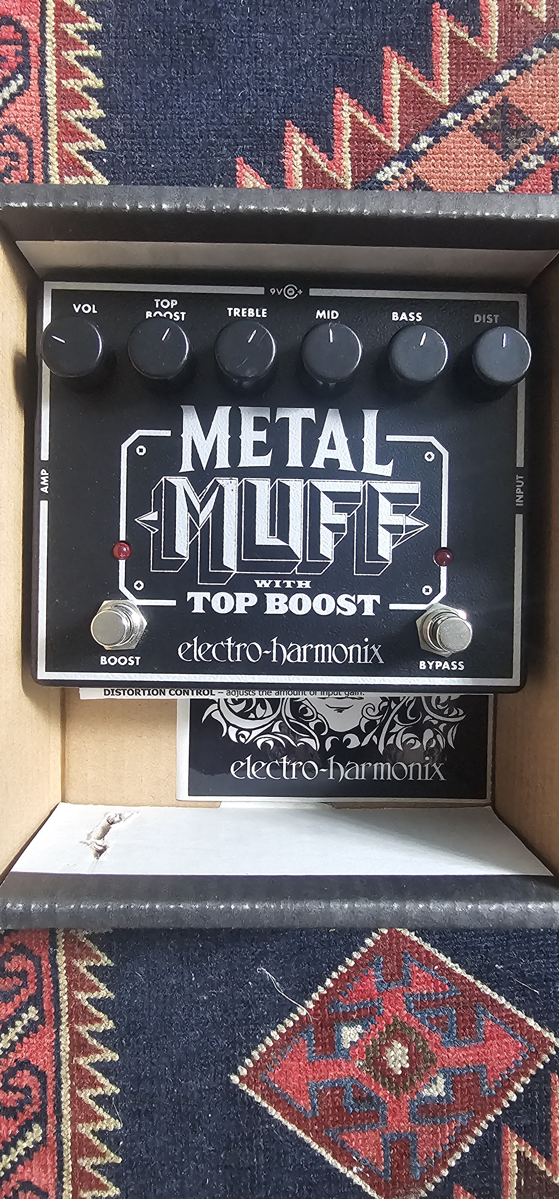 Metal muff neuve ! 