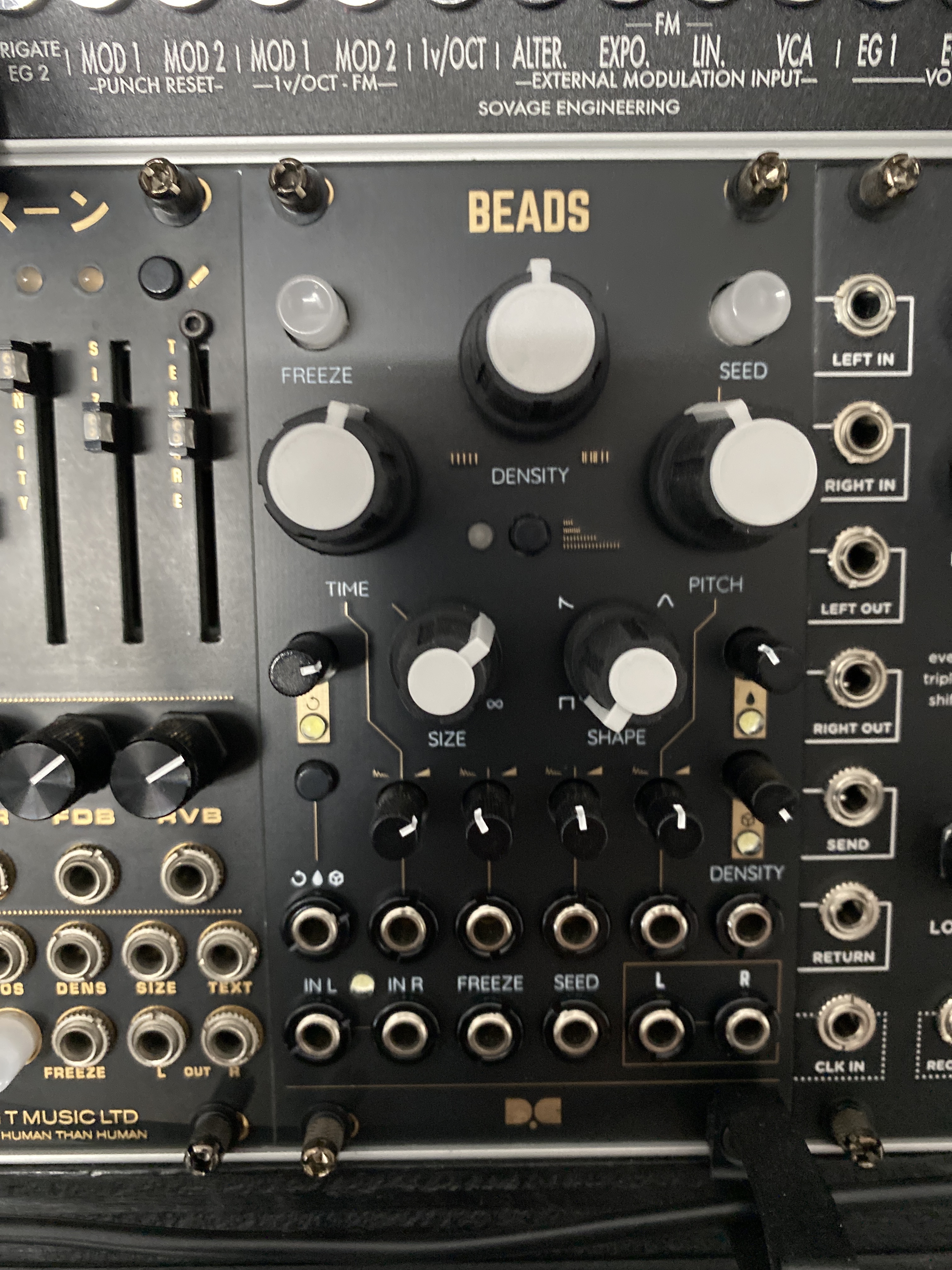 Vends Beads + black panel
