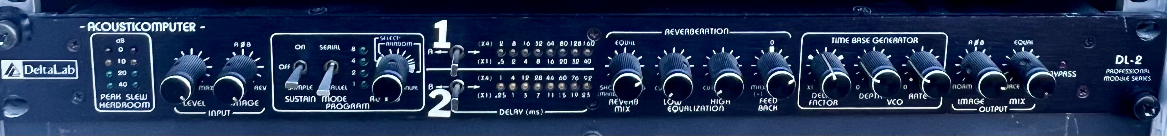 DeltaLab Acousticomputer DL-2 – Vintage Digital Delay