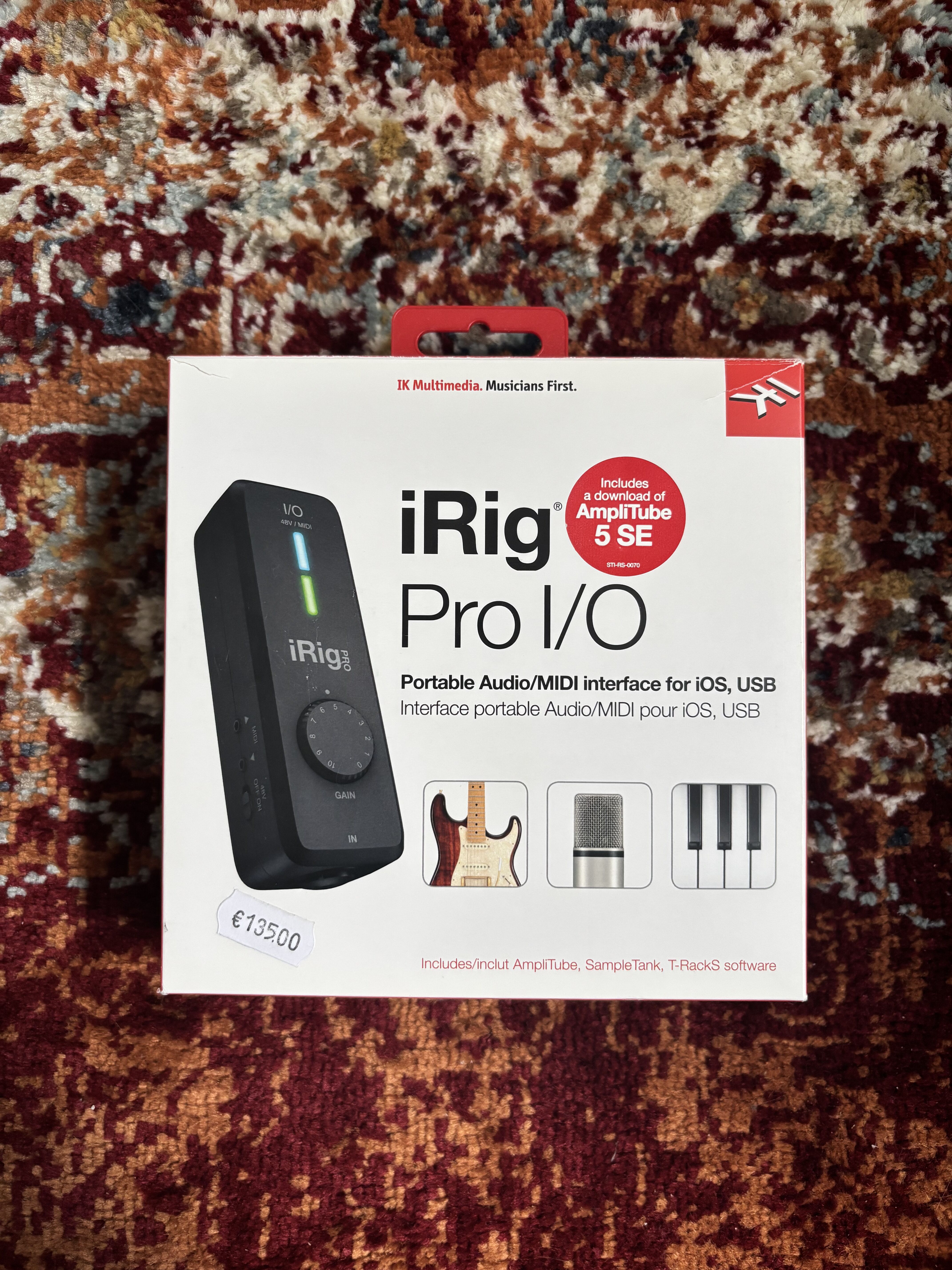 Interface audio iRig Pro I/O