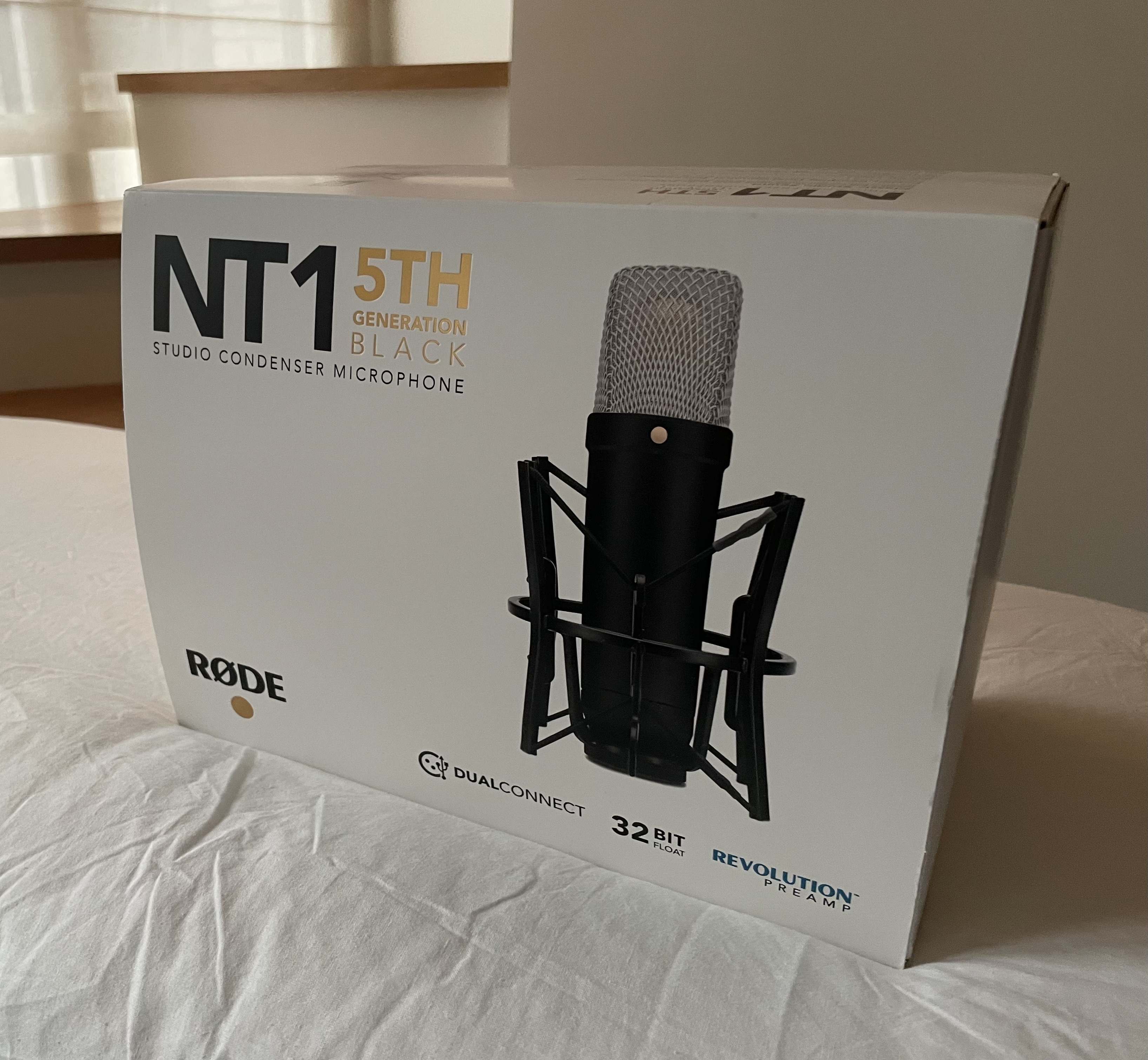 Microphone RØDE NT1 5ème Génération Black