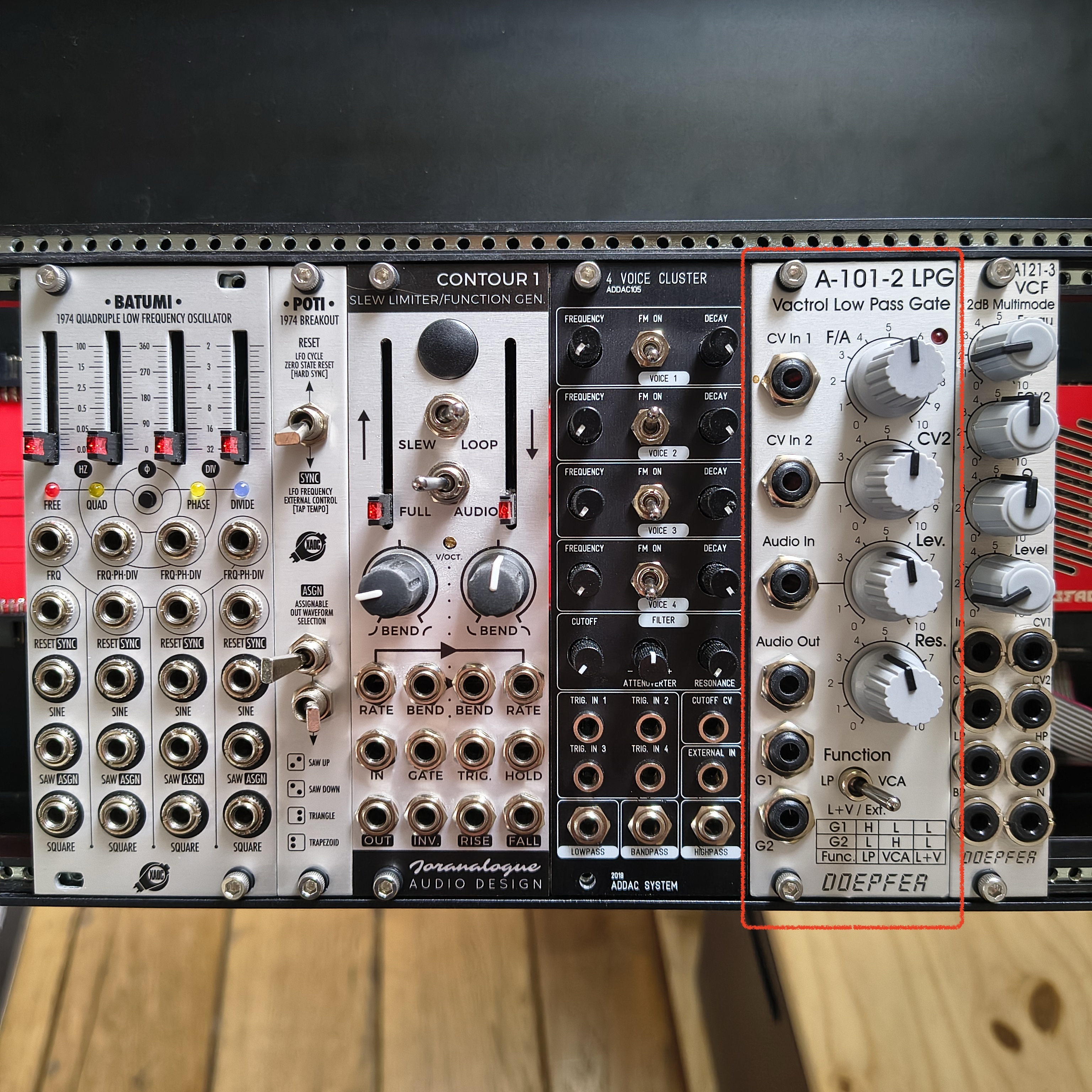 Vends Doepfer A-101-2 Vactrol Lowpass Gate