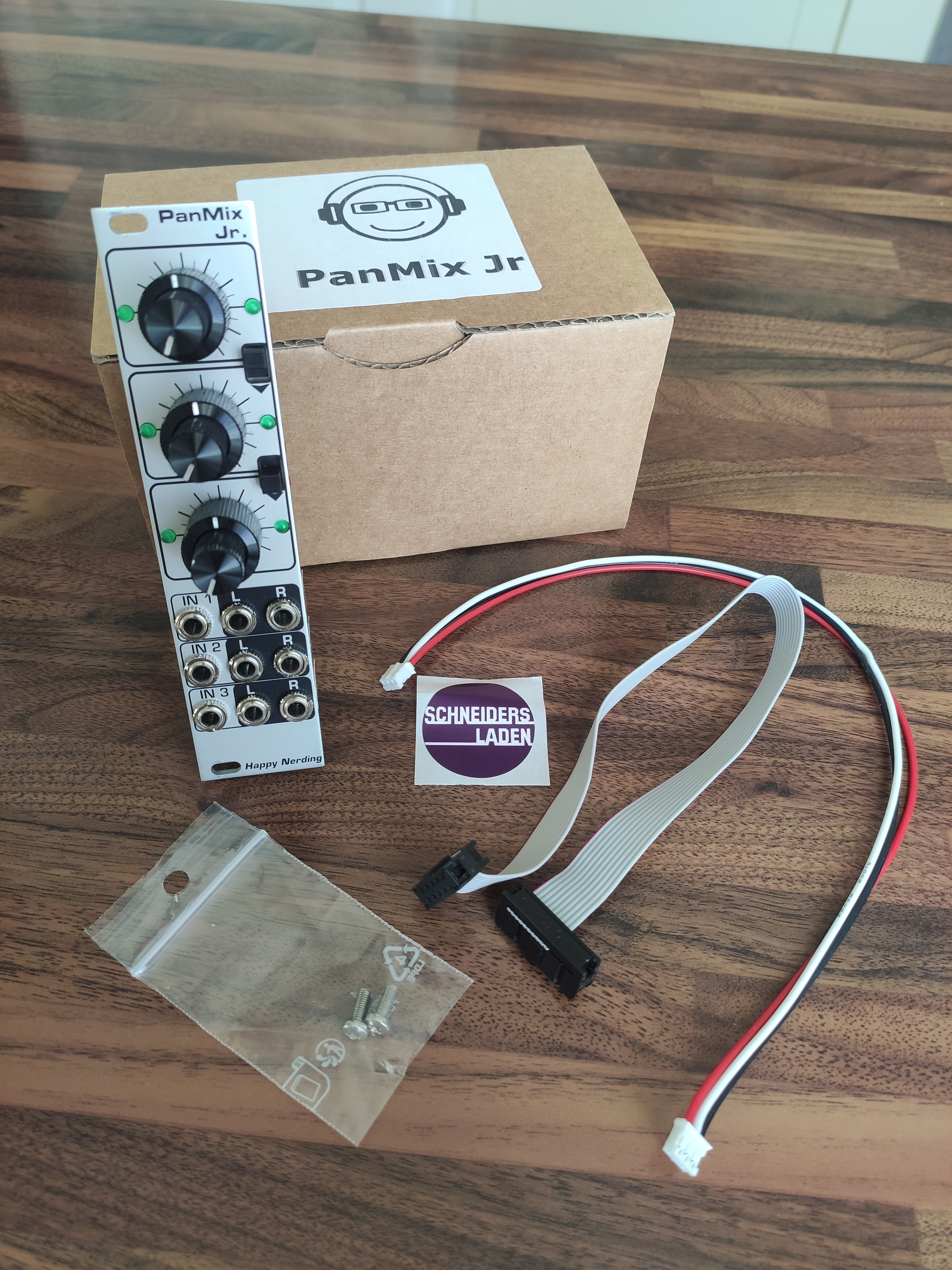 Mixeur eurorack Happy nerding PanMix Jr