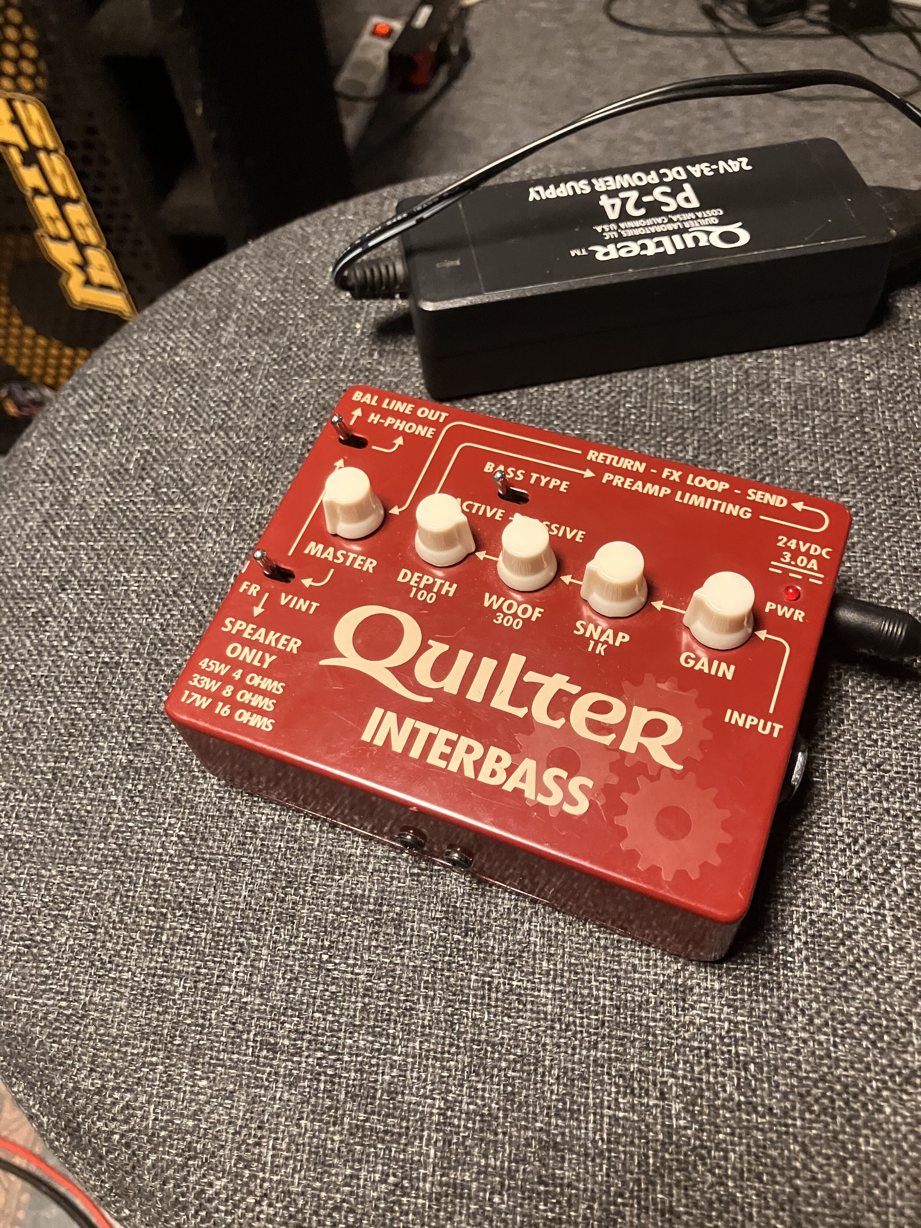 Vends QUILTER INTERBASS 45 – Préampli / Mini Tête Basse – Très bon état