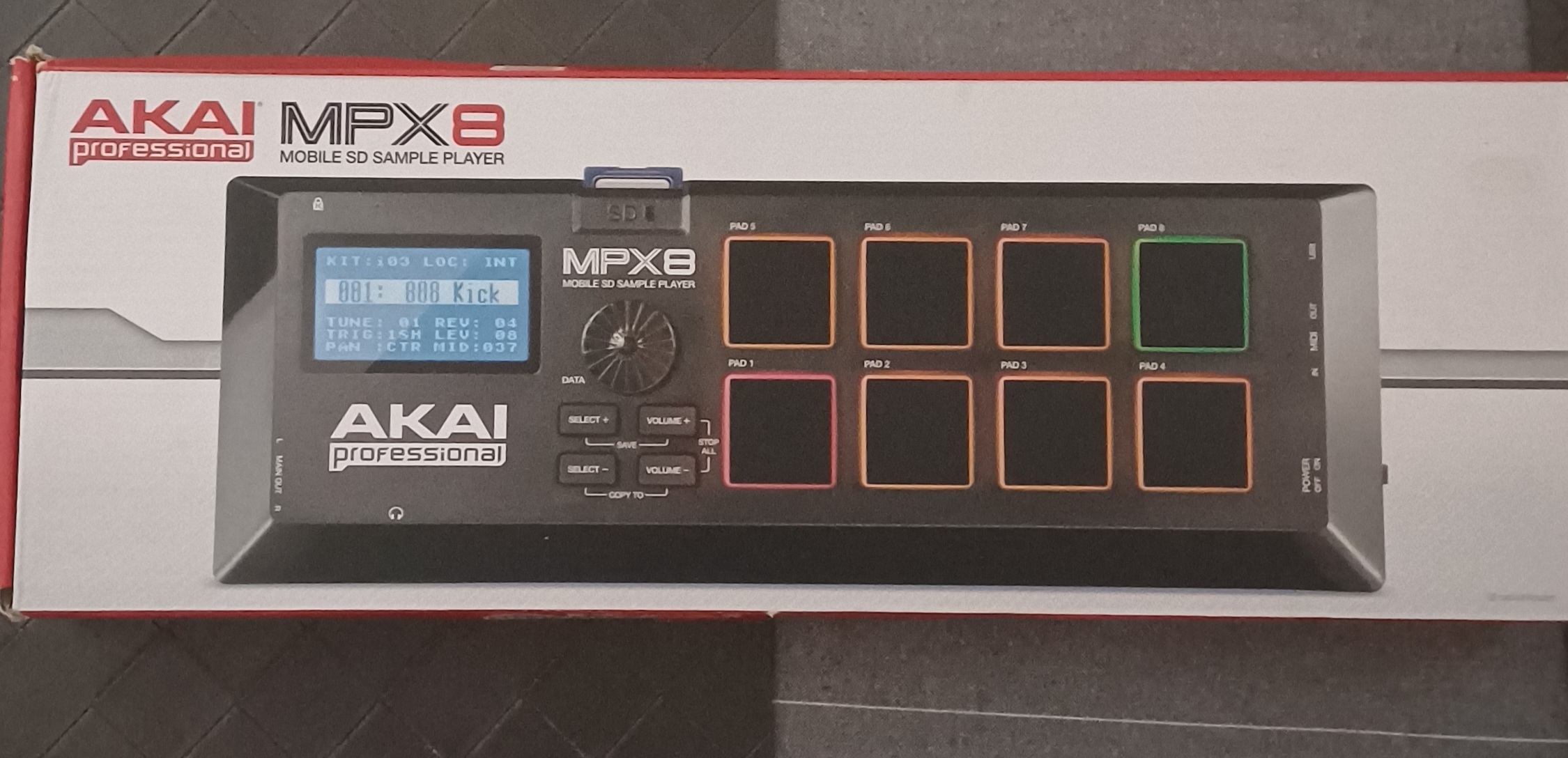 vend Akai MPX8