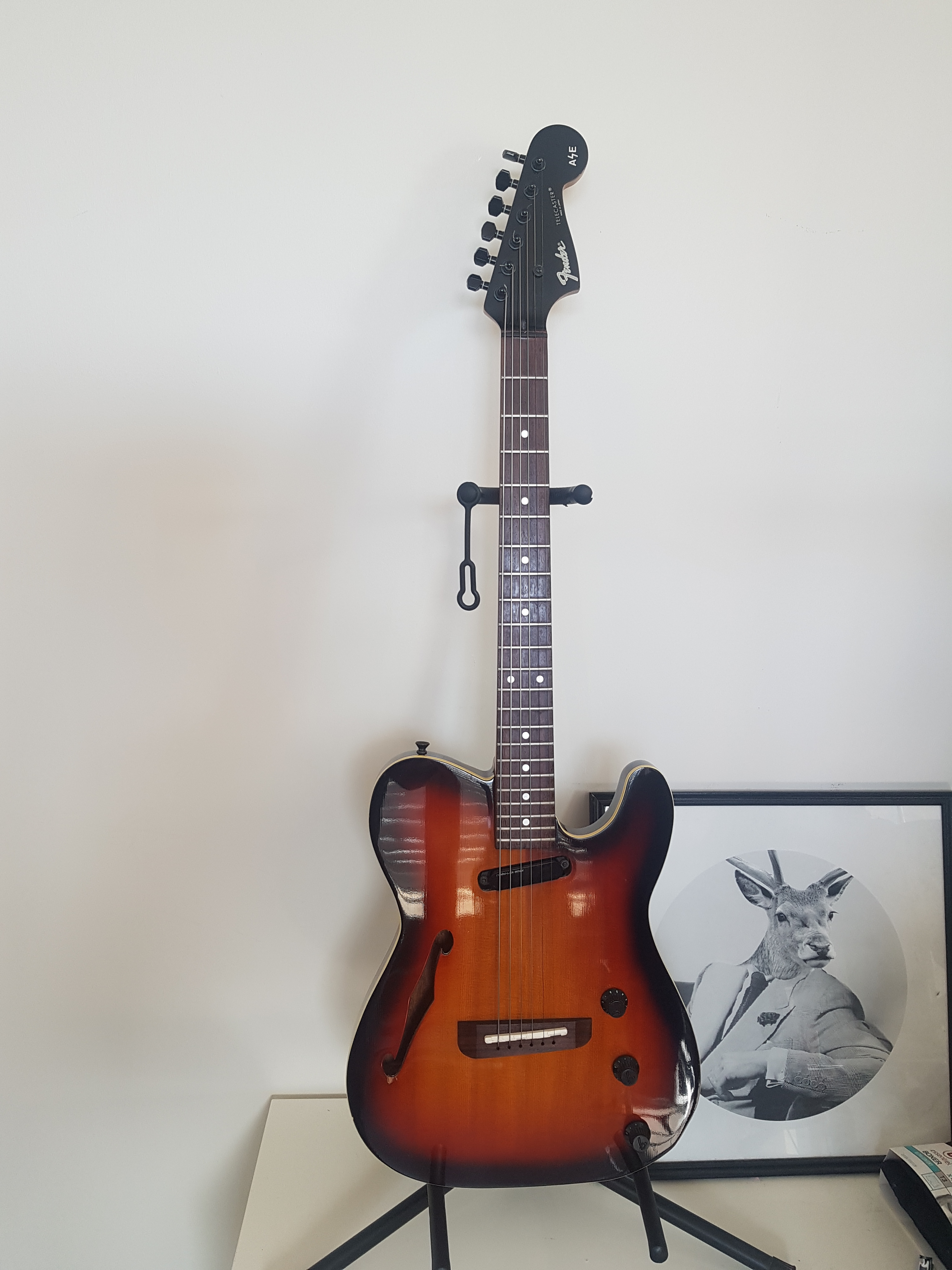 Vends Fender TLAC Acoustique/Electrique 1995, Made in Japan, avec étui.