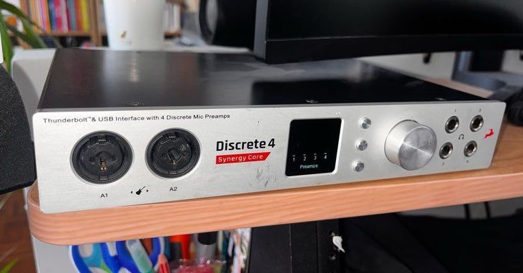 Vends interface audio Antelope Discrete 4 pro + plugins
